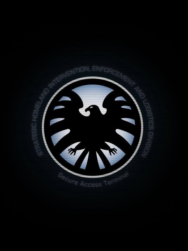 768x1024 Free download FunMozar Marvel The Avengers Shield Logo