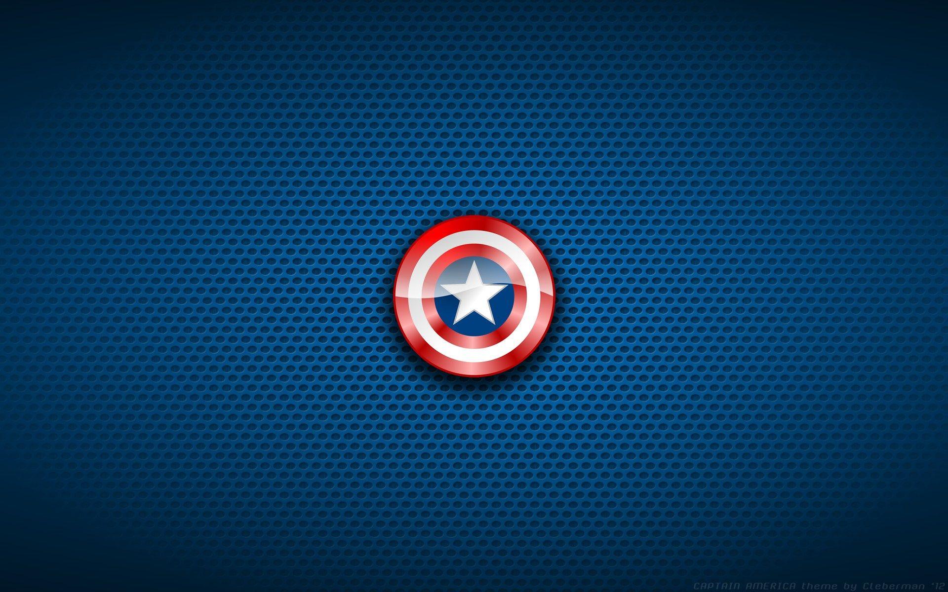 1920x1200 Captain America Shield Logo Art