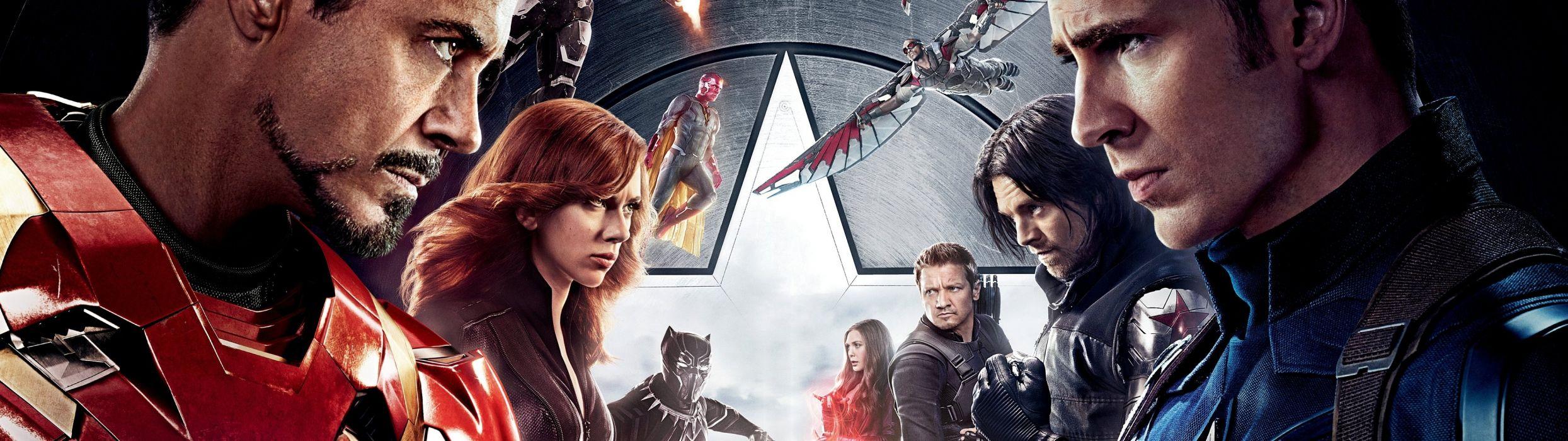 2489x700 CAPTAIN AMERICA 3 Civil War marvel superhero action fighting