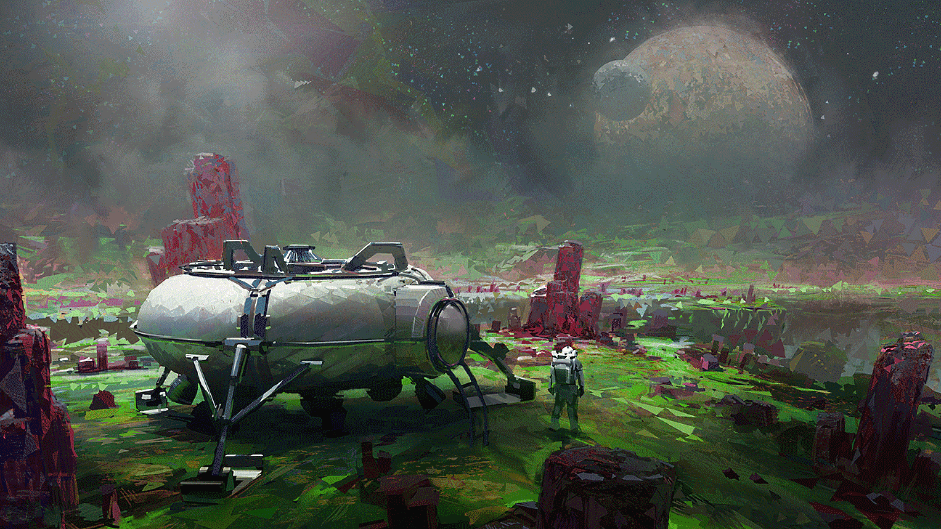 1920x1080 Astroneer concept art wallpaper, enjoy! (1920x1080)