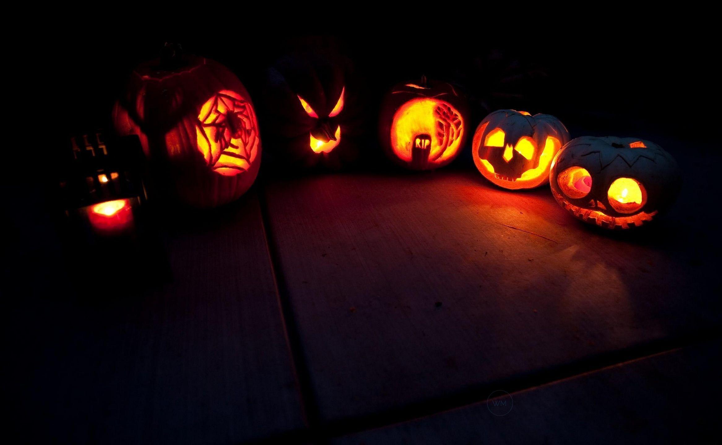 2333x1440 Best Halloween Wallpaper HD free download collection