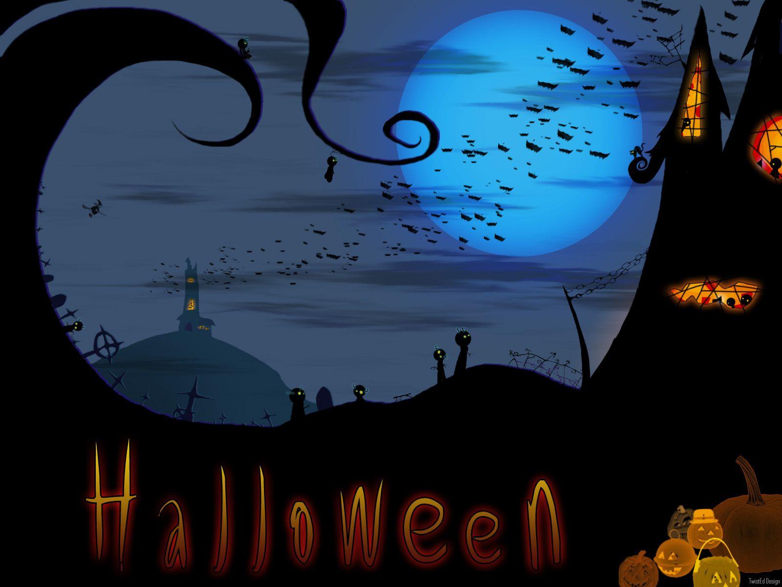 1600x1200 Halloween Odd World desktop PC and Mac wallpaper