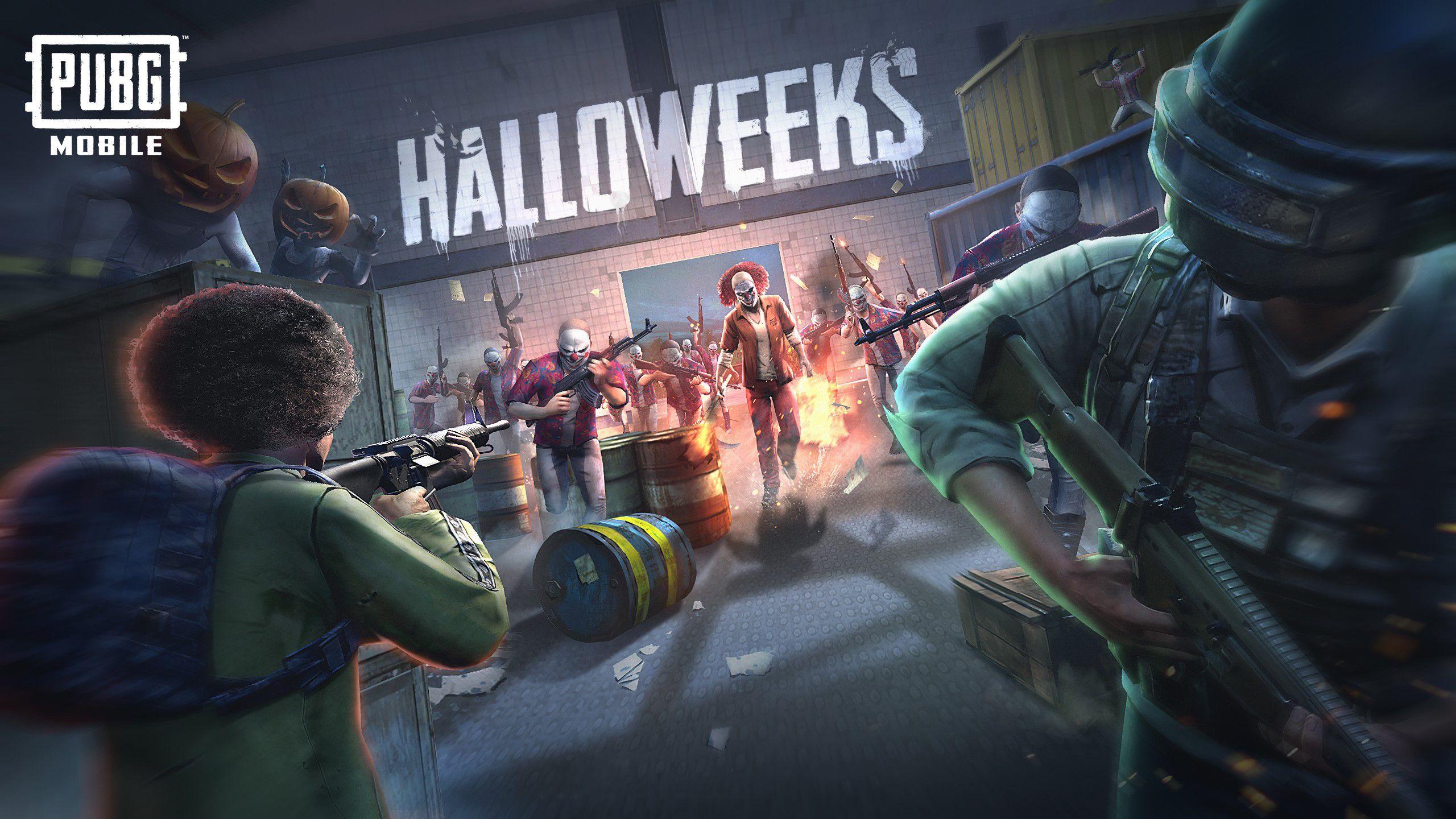 2560x1440 Halloween PUBG Game Wallpaper, HD Games 4K Wallpaper