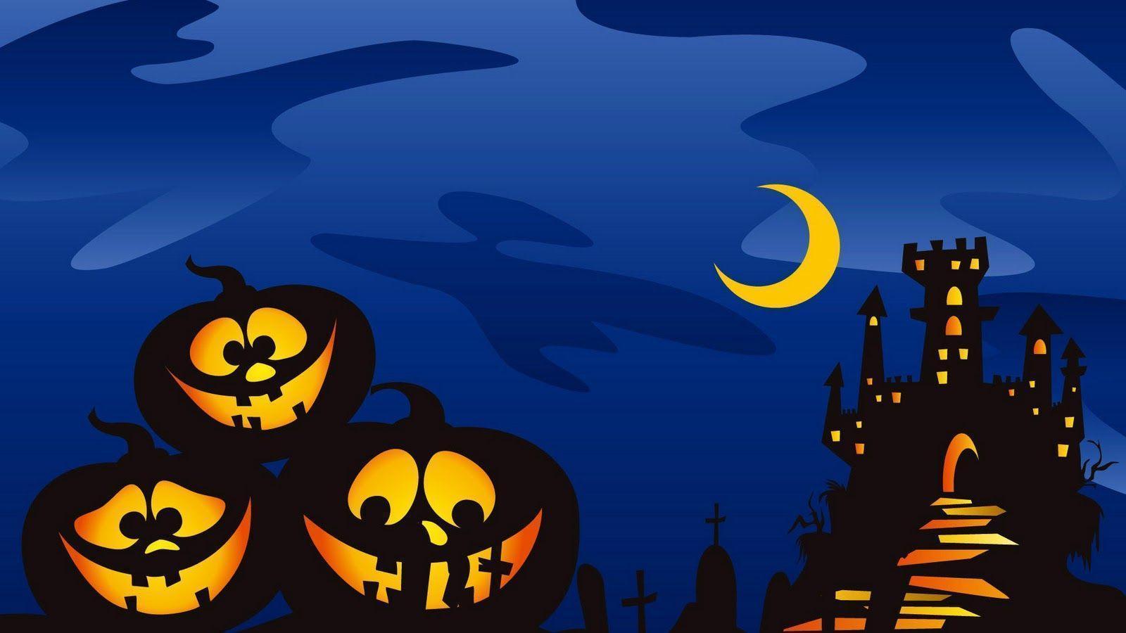 1600x900 Halloween PC Wallpaper