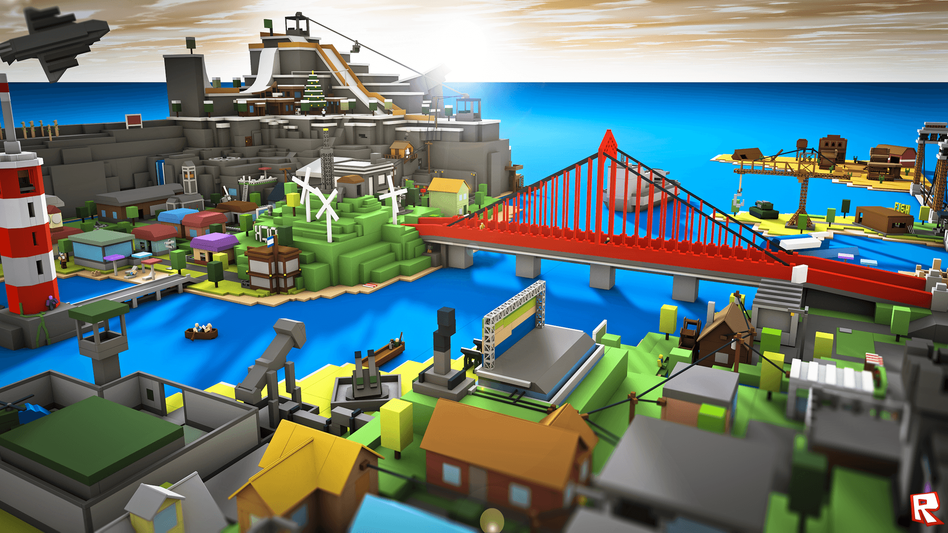 Roblox City Background