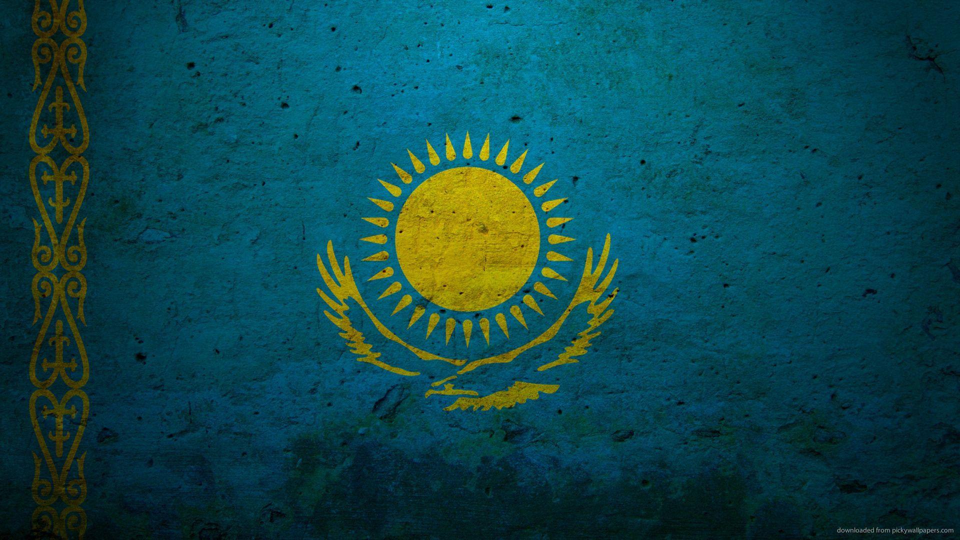 1920x1080 Flag Of Kazakhstan. Free Wallpaper. Kazakhstan flag