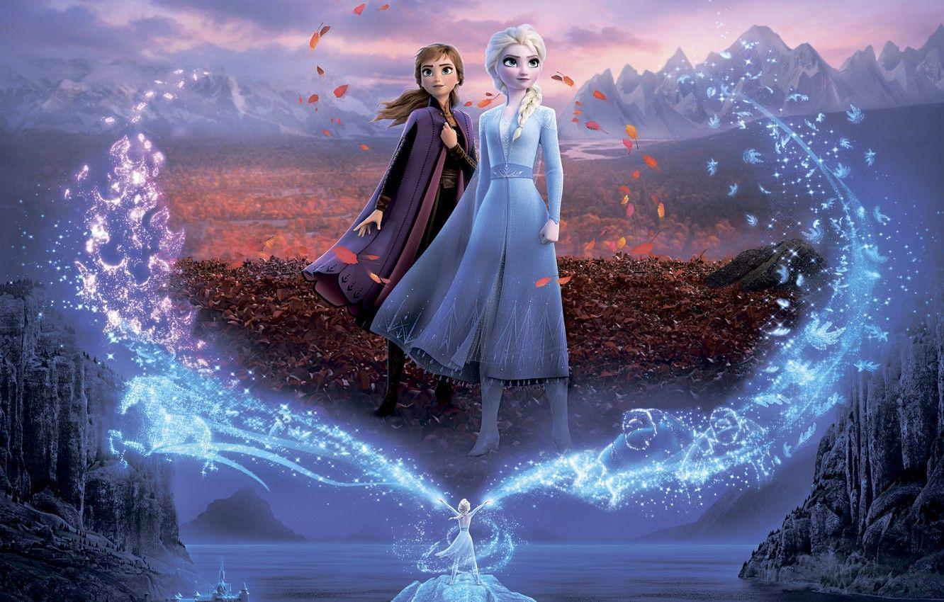1332x850 Wallpaper cartoon, cartoon, Frozen, Anna, Anna, Elsa, Elsa, Cold