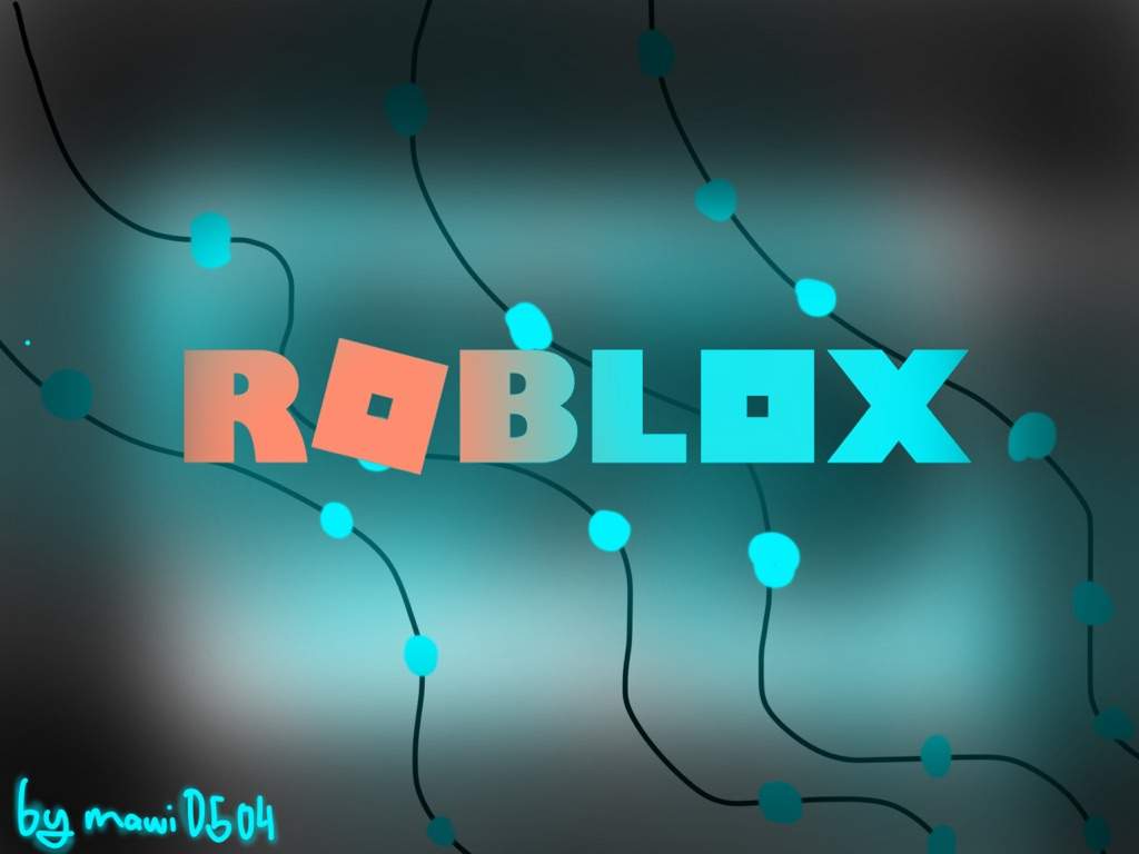 Cute Roblox Logo Wallpaper