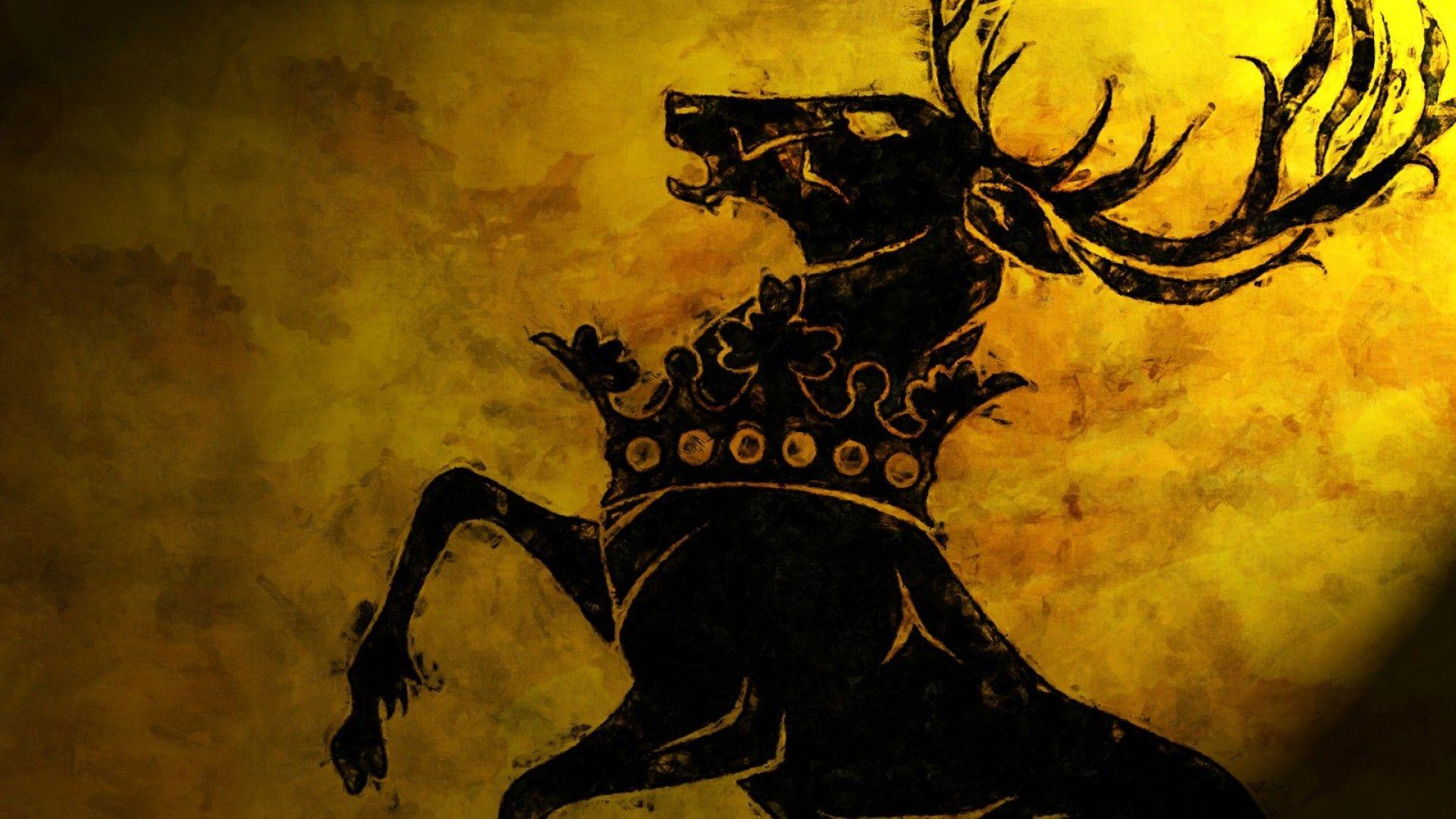 house baratheon iphone wallpaper