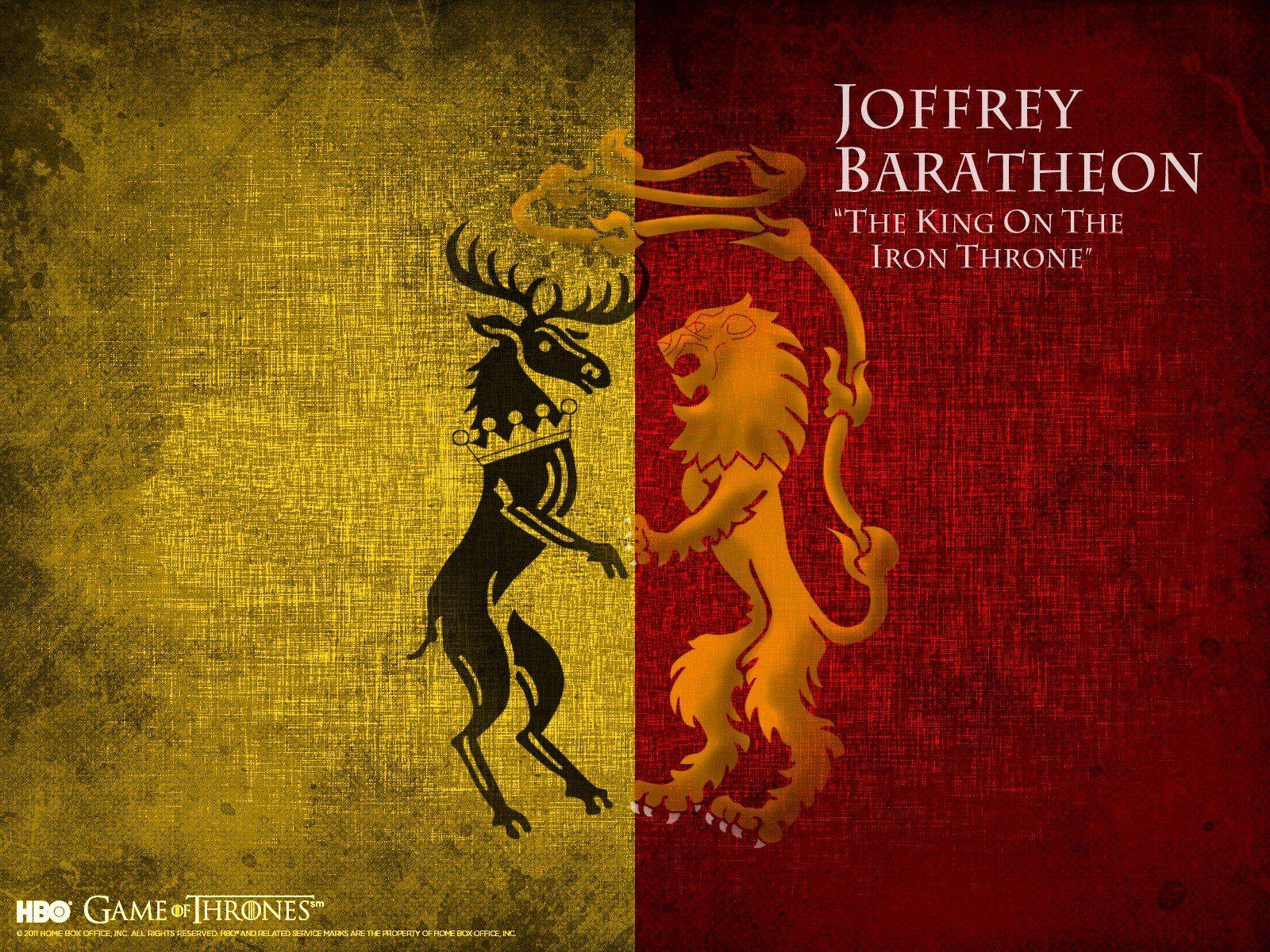 1600x1200 Game of Thrones TV series House Lannister House Baratheon