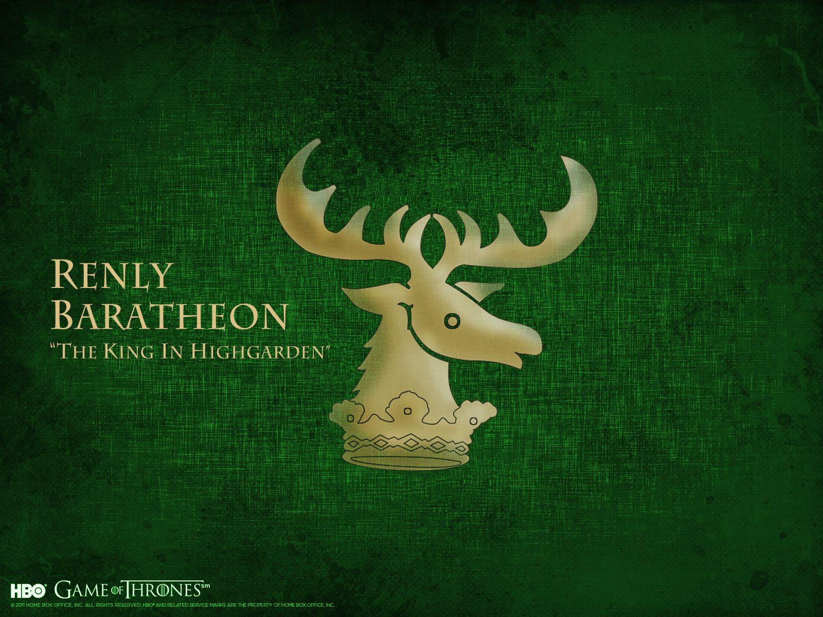 1600x1200 House Baratheon of Thrones Wallpaper
