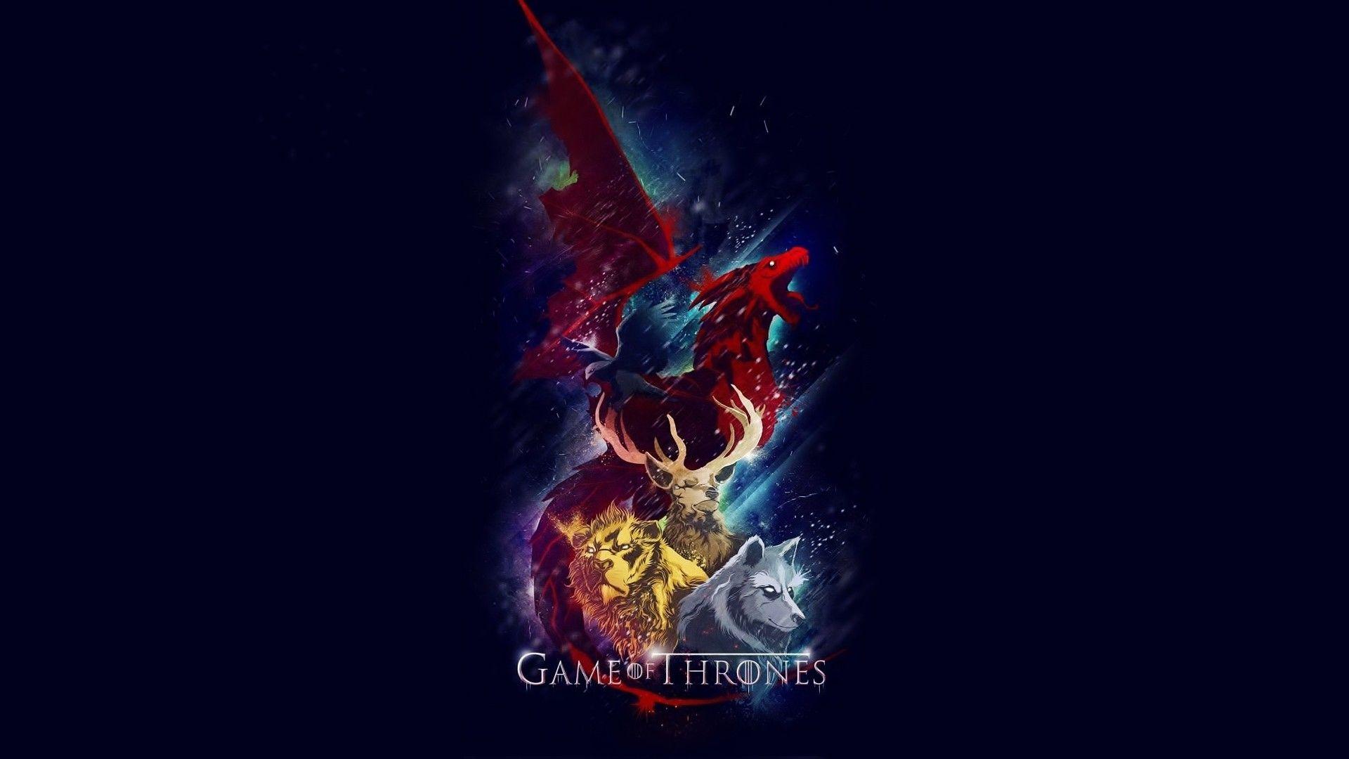 1920x1080 Game Of Thrones Houses Wallpaper 4k