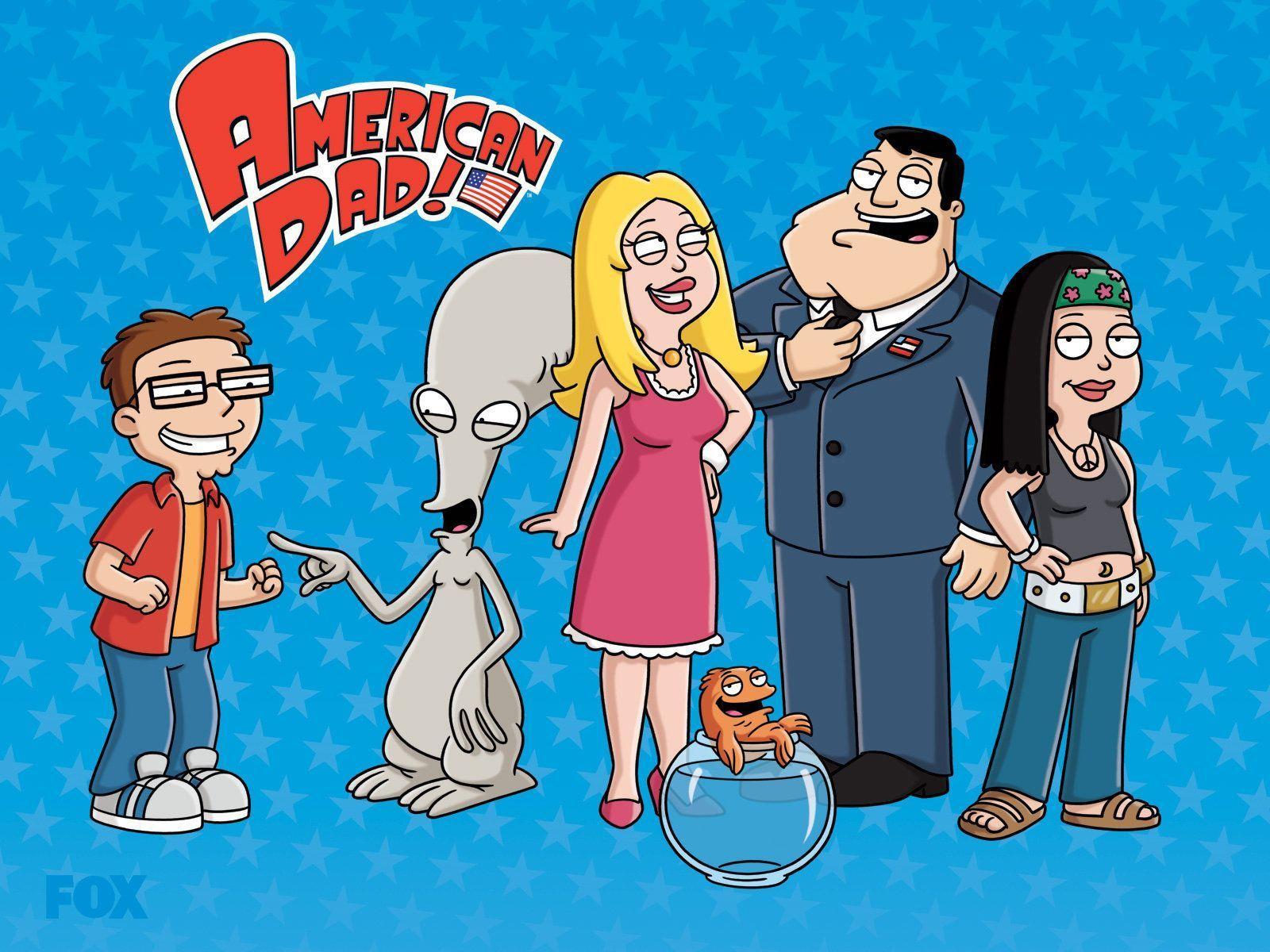 1024x772 Zendha: American Dad Wallpaper