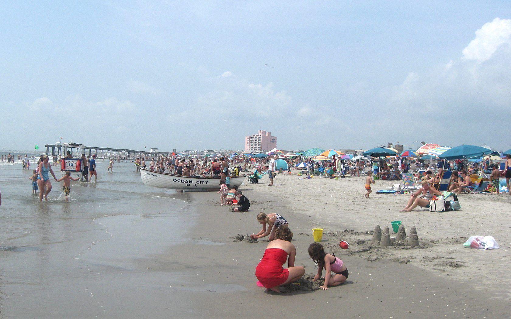 1680x1050 Beach Wallpaper. Ocean city nj, Ocean city, Beach photo
