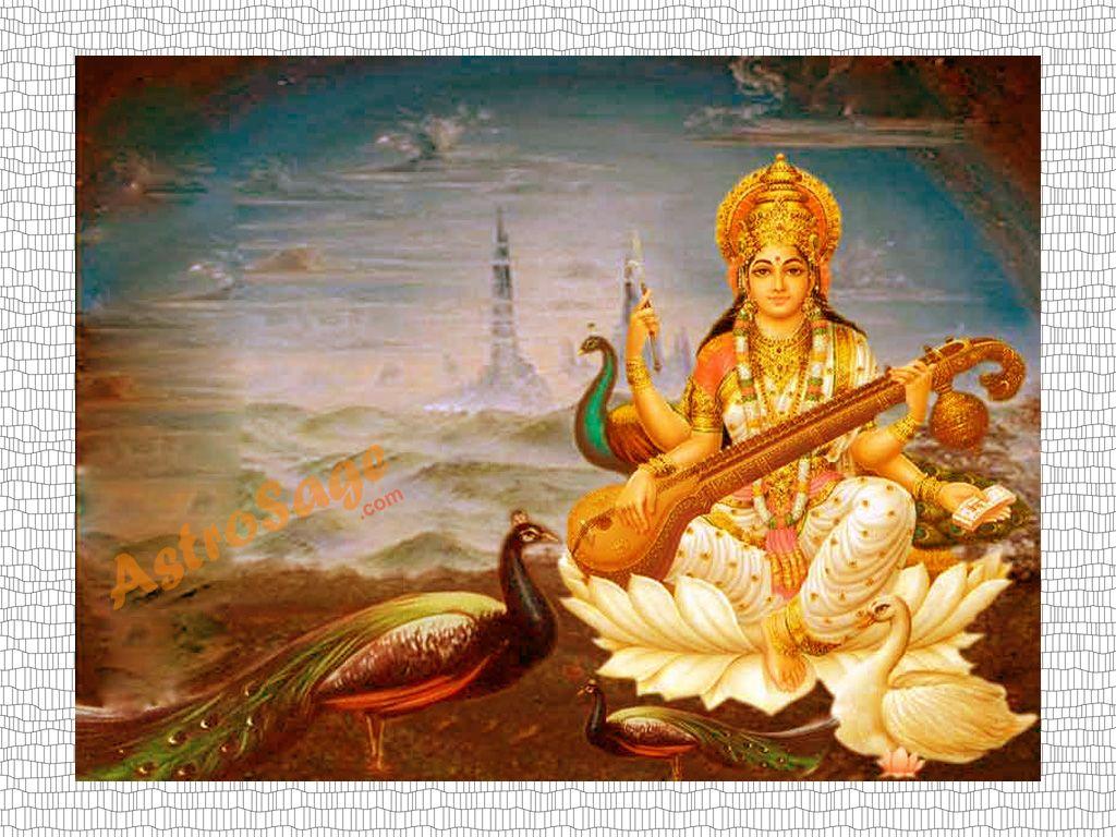 Saraswati Wallpapers - Top Free Saraswati Backgrounds - WallpaperAccess