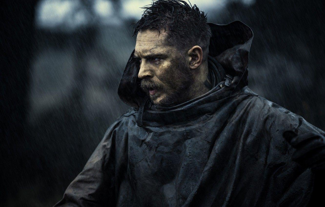1332x850 Wallpaper rain, man, Taboo, Tom, Tom Hardy, mud, season 1