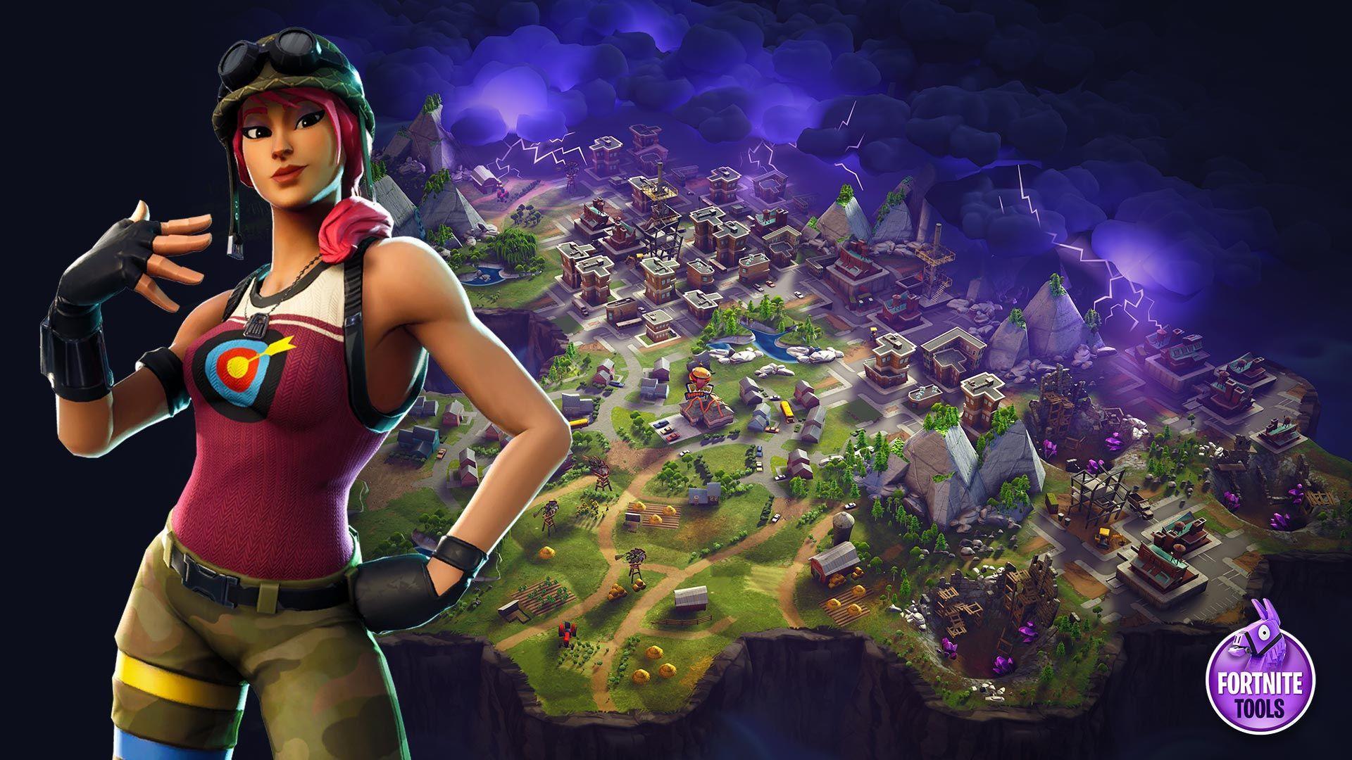 1920x1080 Bullseye Fortnite Wallpaper