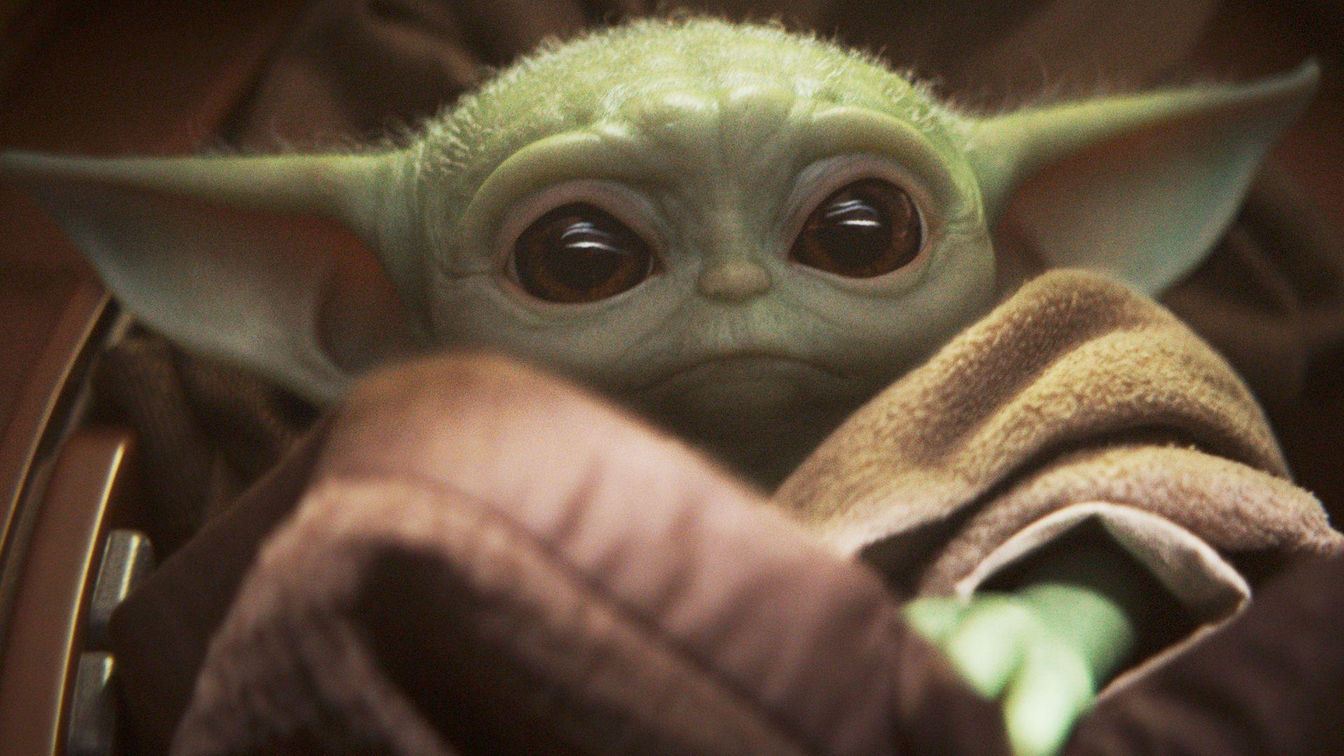 Baby Yoda Wallpaper  Coliseu Geek
