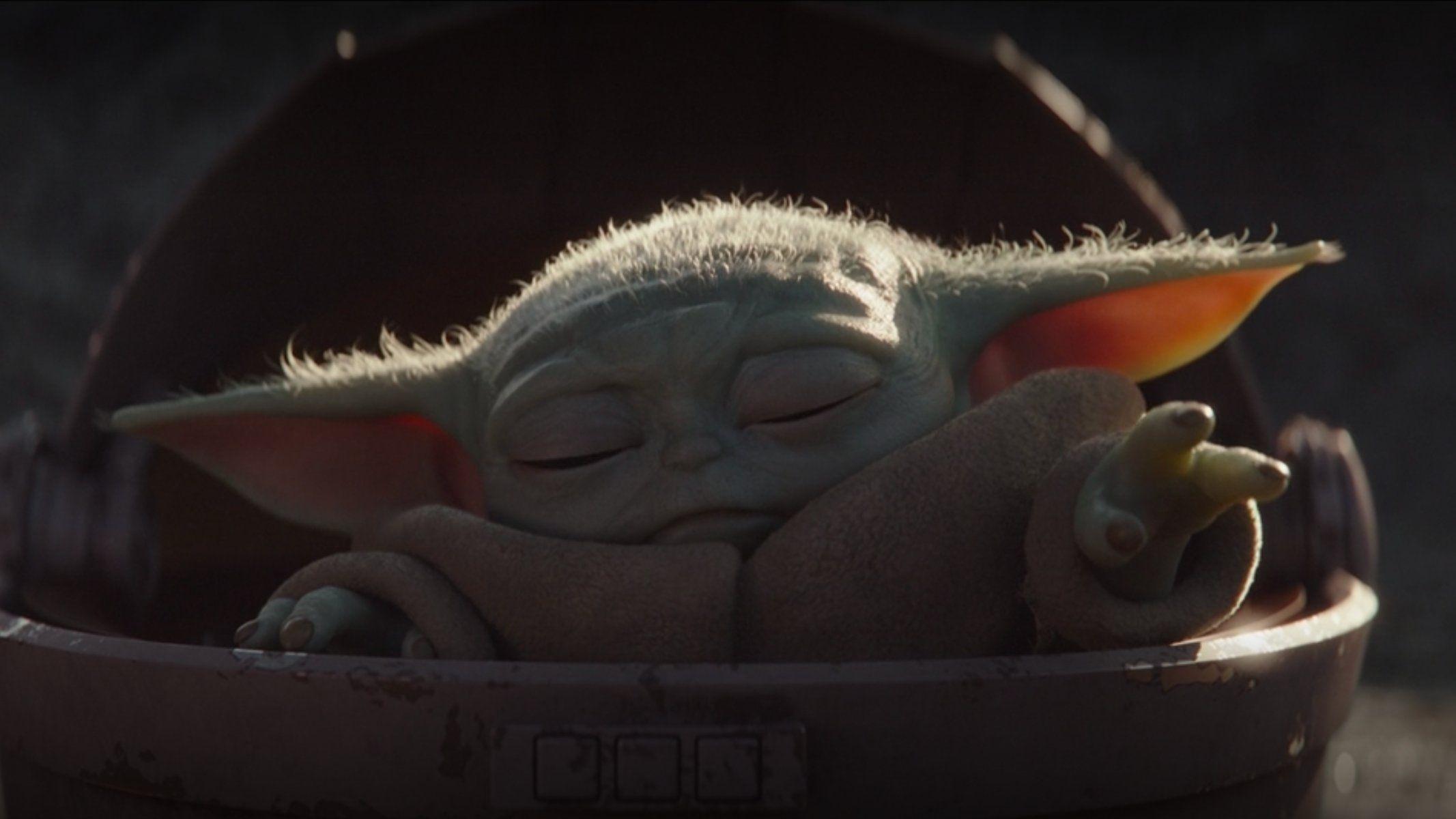 2133x1200 Baby Yoda Wallpaper