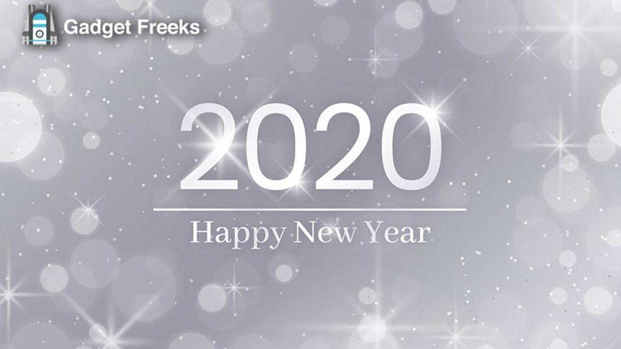 1280x720 Happy New Year 2020 Wallpaper, Stickers & Image for Whatsapp