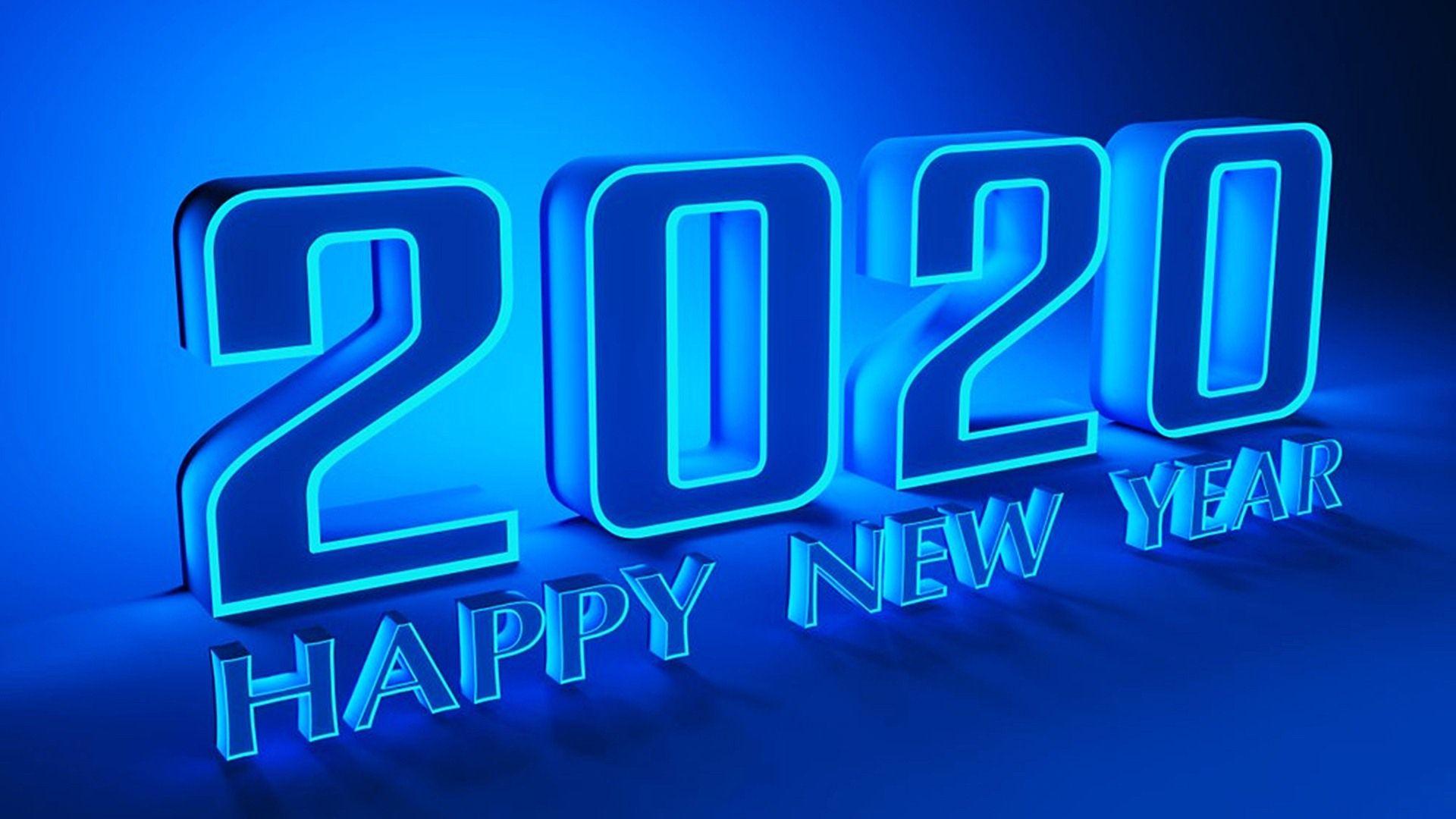 1920x1080 Happy New Year 2020 Wishes Message Quotes Wallapers GIFs Greetings