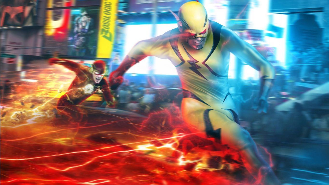 1366x768 Flash Zoom Wallpaper HD