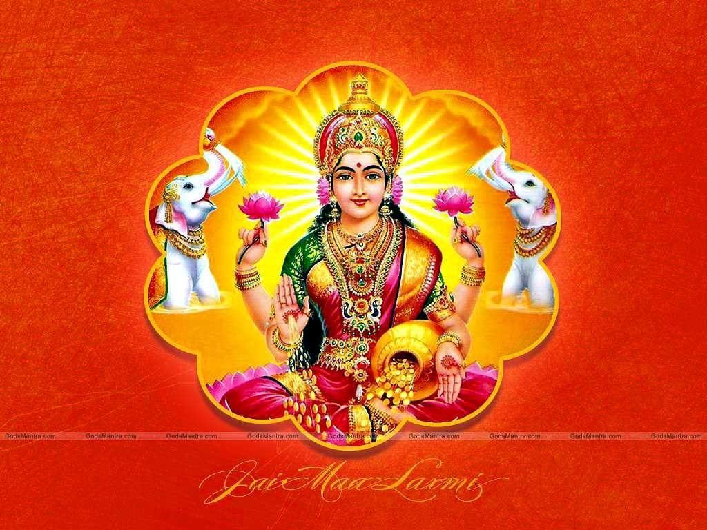 1024x768 God of Wealth Wallpaper