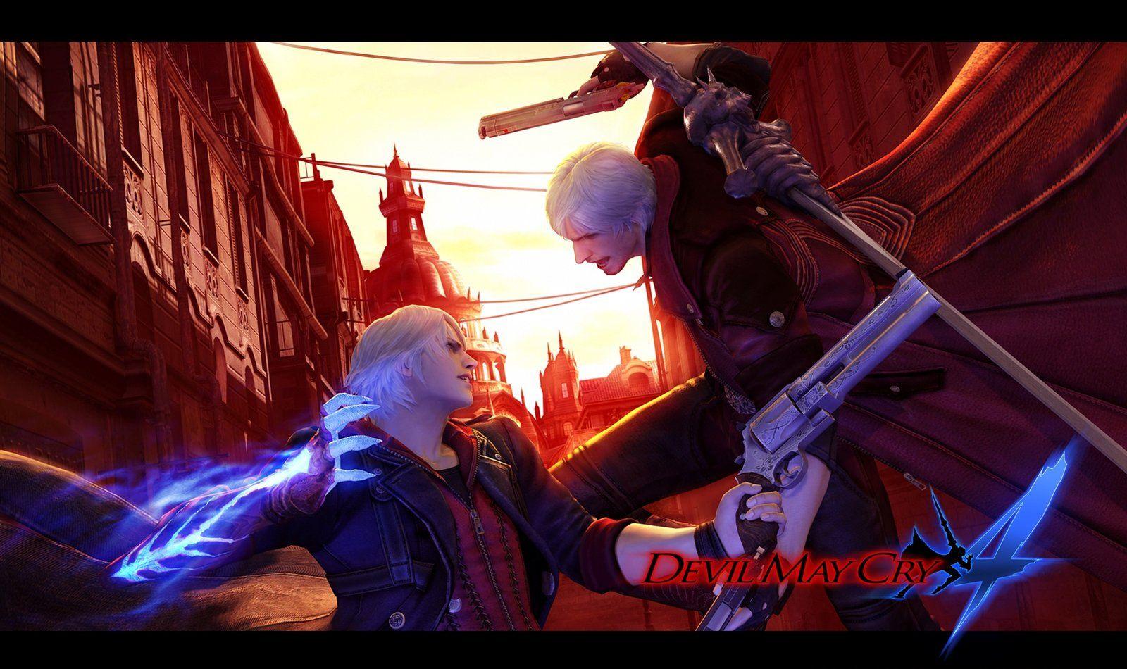 1600x950 Nero And Dante Devil May Cry 4 Wallpaper