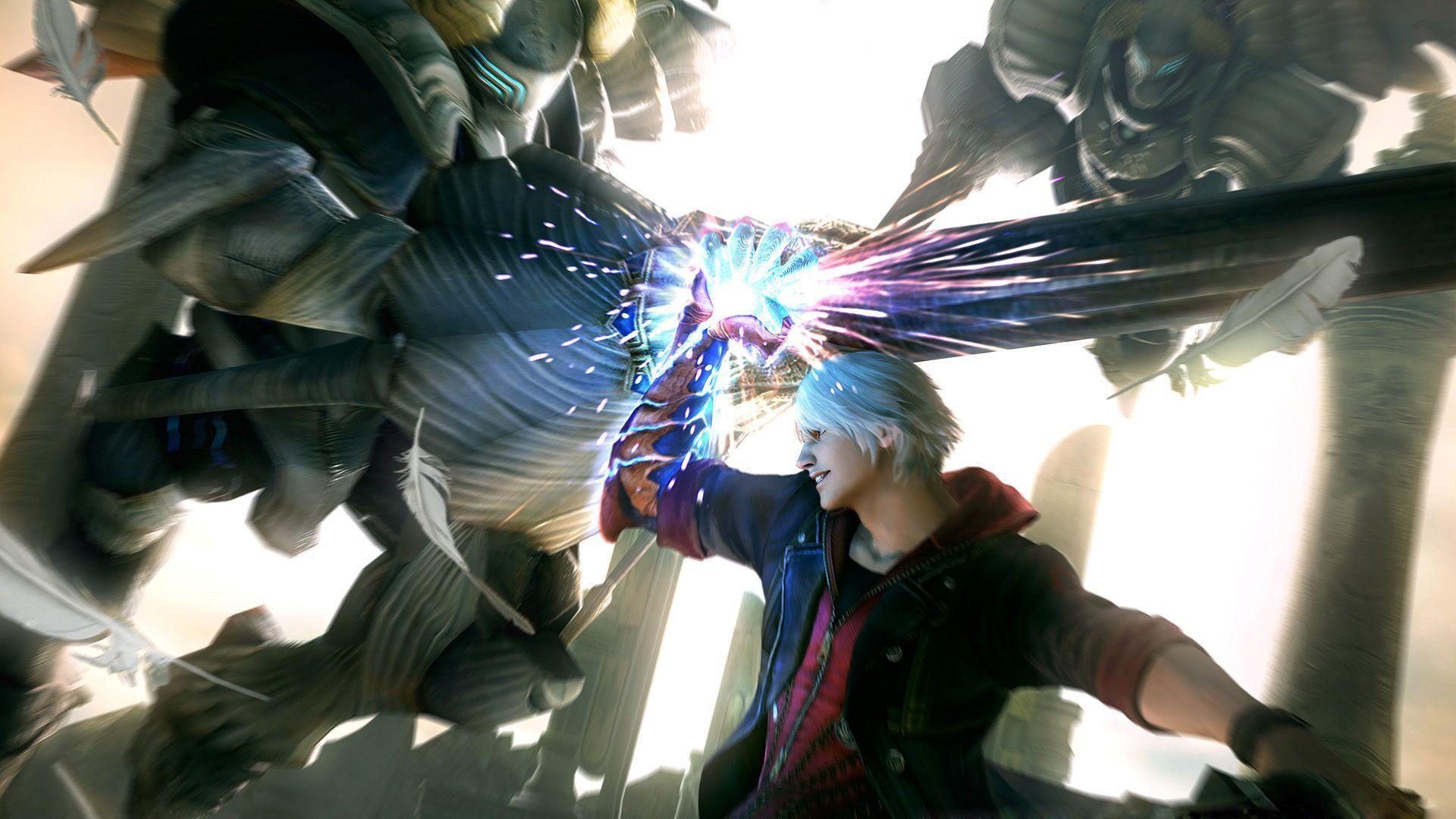 1920x1080 Full HD Wallpaper: Devil May Cry 4 for Computer