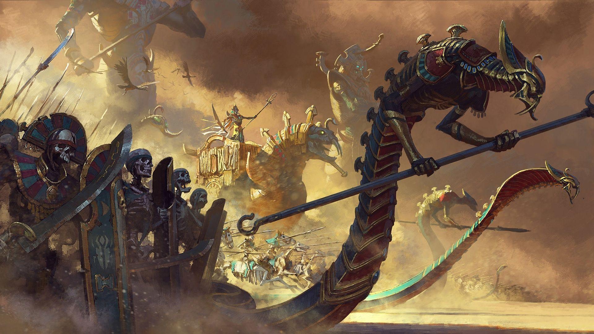 Artwork battles castles chaos dwarfs elves fantasy mage orcs  siege HD wallpaper  Wallpaperbetter