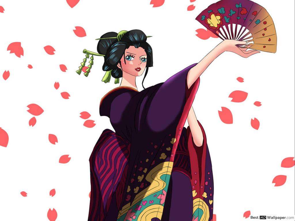 1024x768 One Piece Robin, Wano Arc HD wallpaper download
