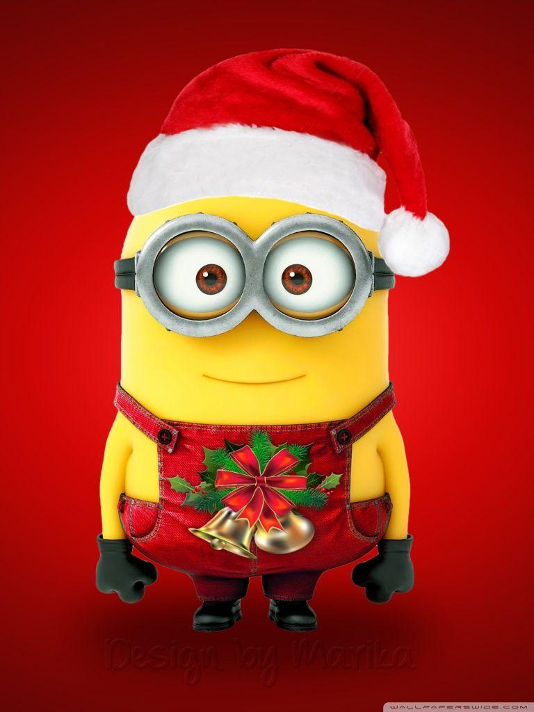 768x1024 Merry Christmas Minions Ultra HD Desktop Background