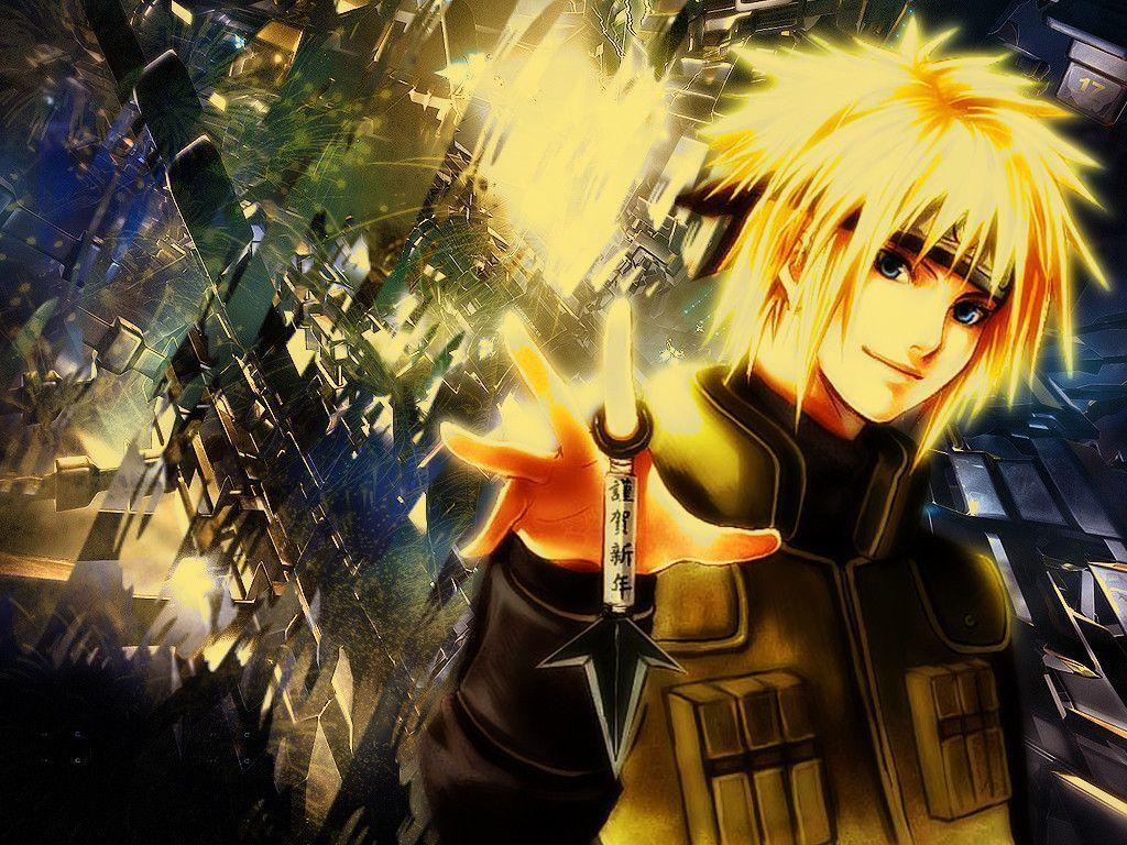 1024x768 Naruto And Minato Wallpaper