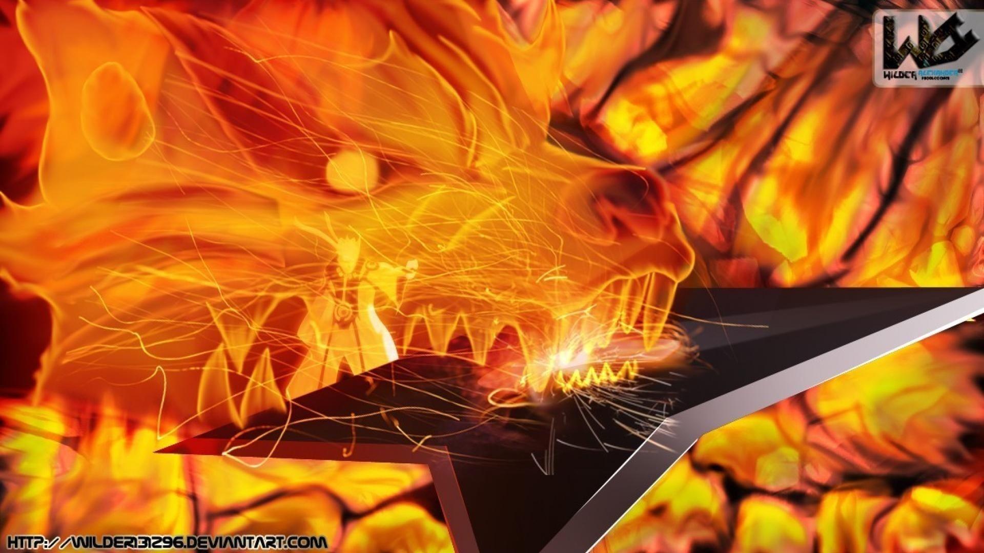 1920x1080 Kurama Wallpaper