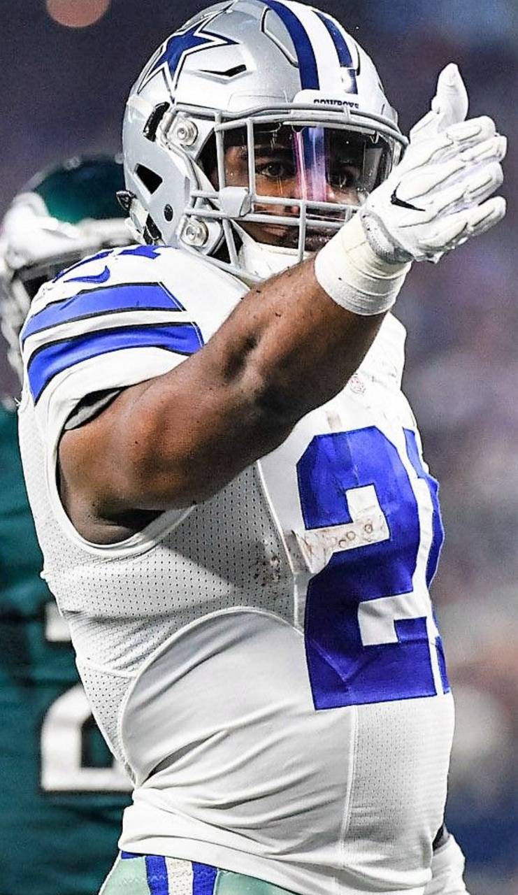 Dallas Cowboys - Ezekiel Elliott - iPhone Wallpaper