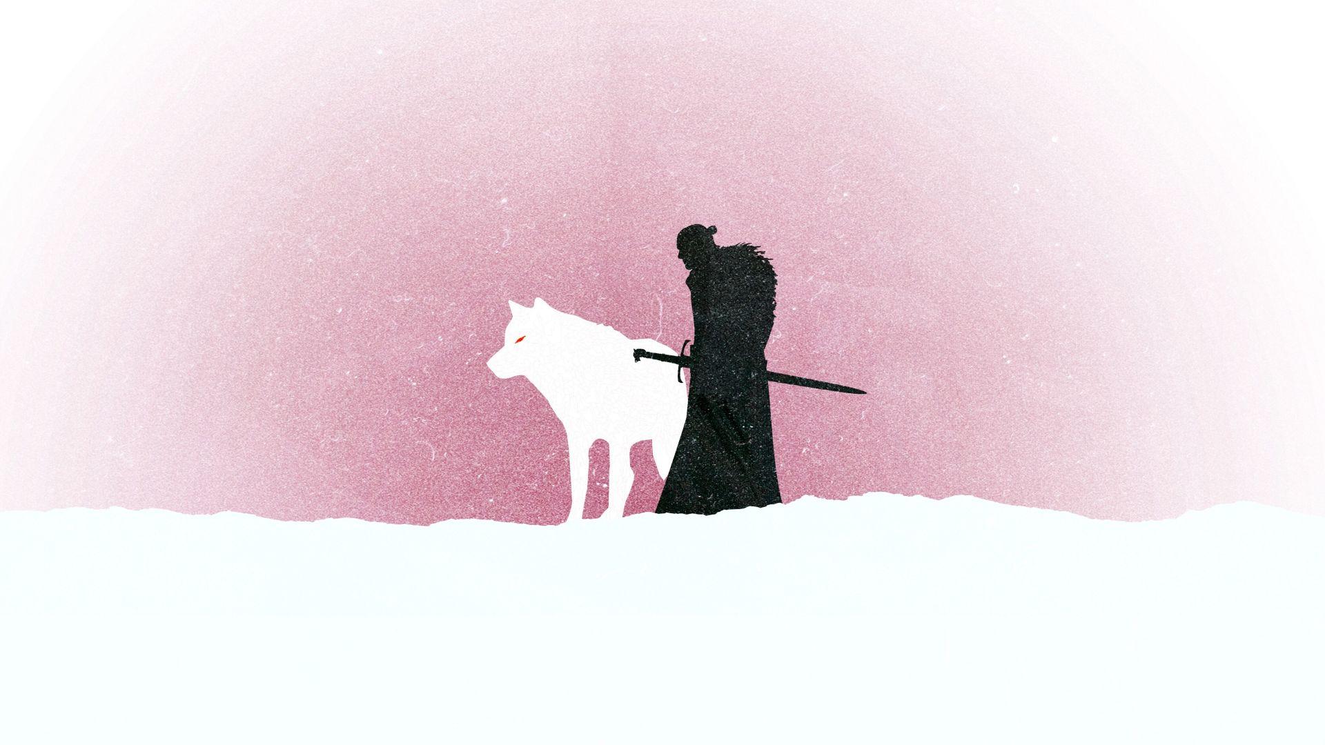 1920x1080 Game of Thrones Minimalist Wallpaper