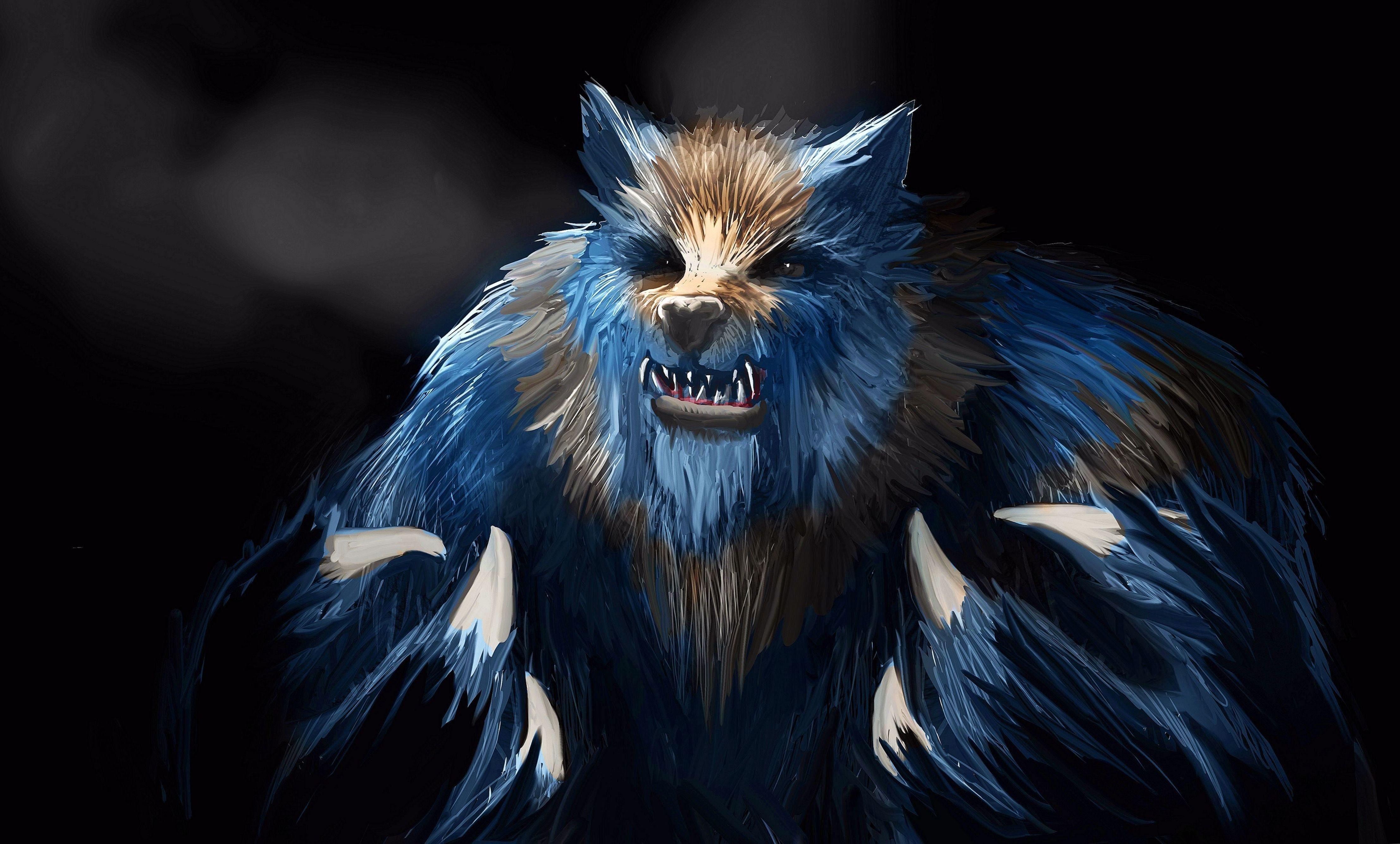 4426x2668 Wallpaper 4K Ultra HD Werewolf Wallpaper.Pro
