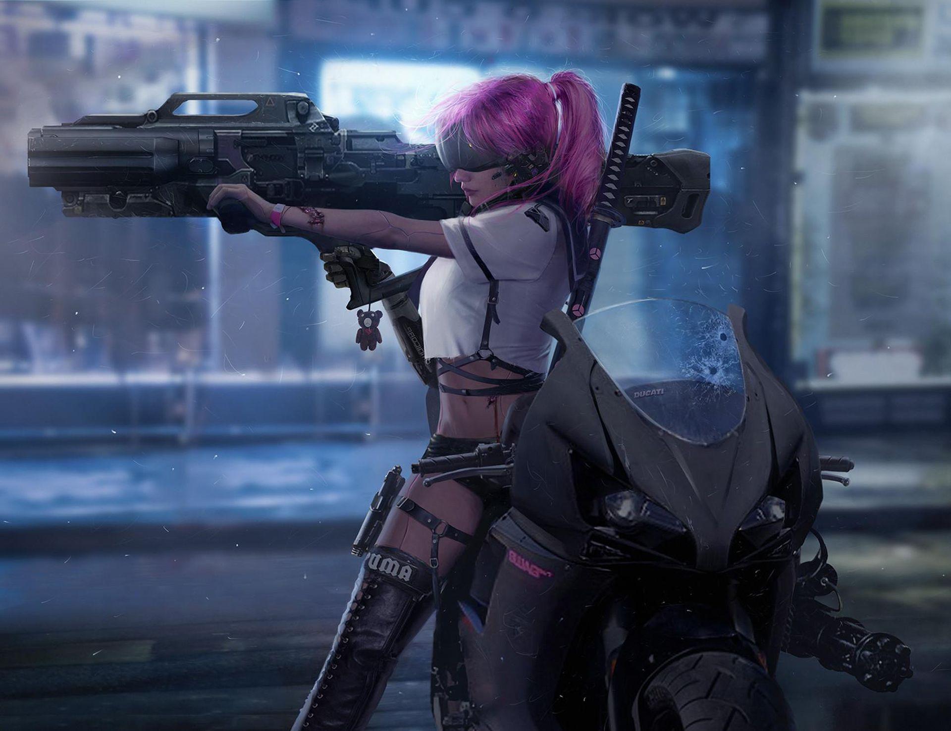 Cyberpunk Girl Wallpapers Top Free Cyberpunk Girl Backgrounds Wallpaperaccess 1620