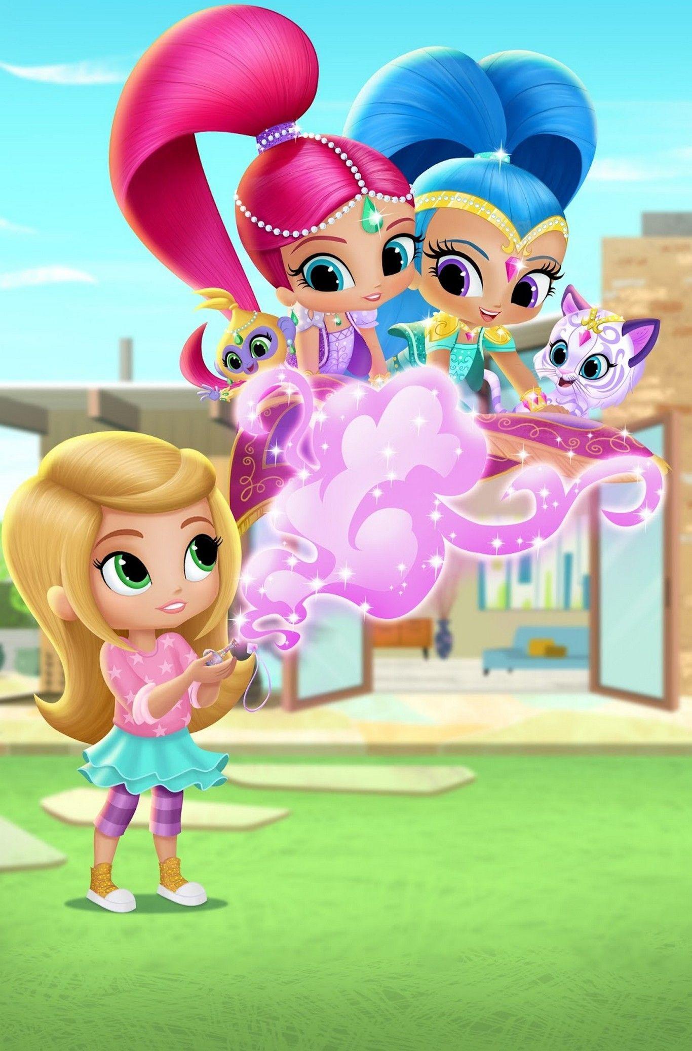 1366x2074 Shimmer And Shine Wallpaper