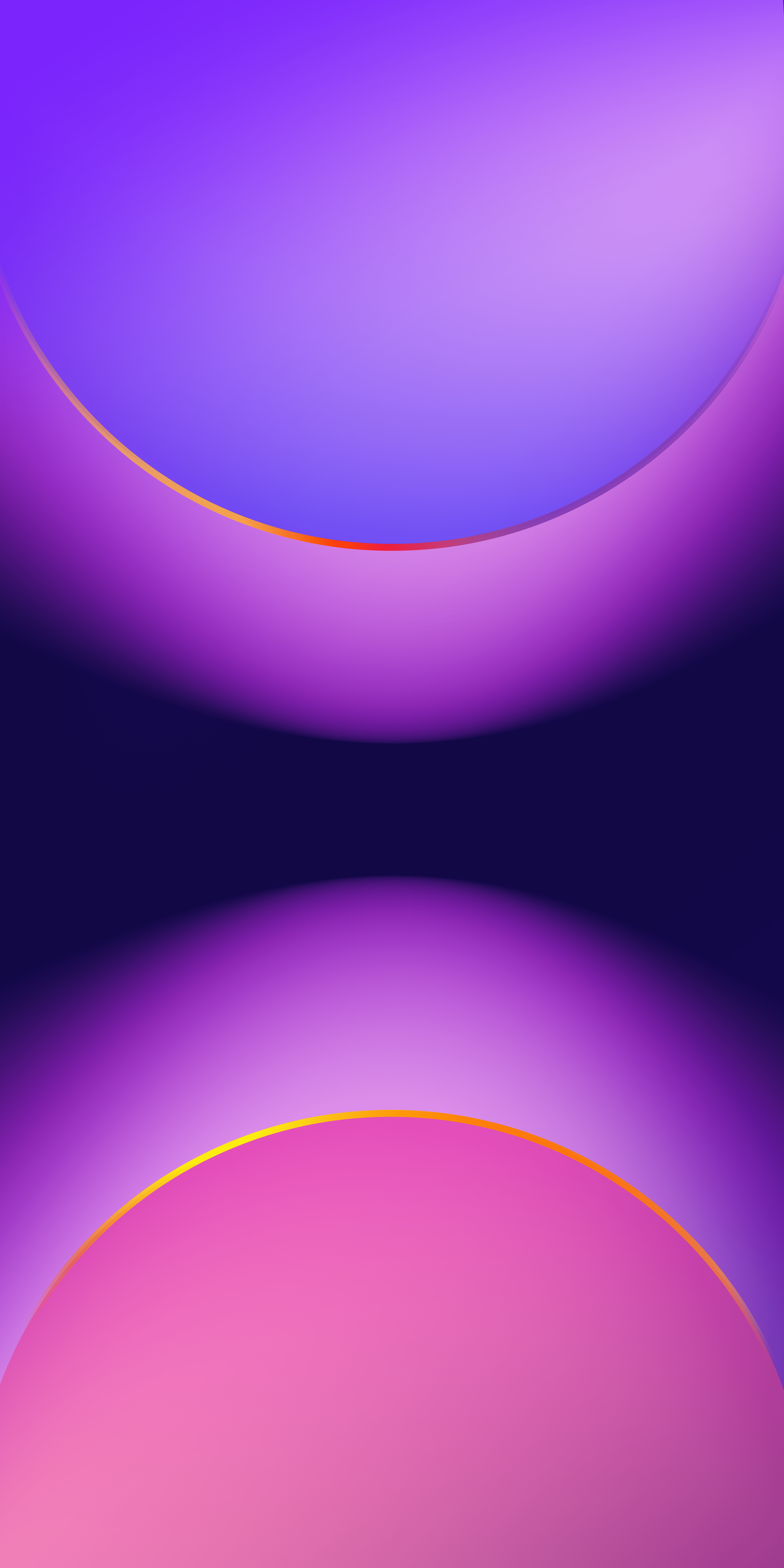 2750x5500 Wallpaper Circle, Apples, Ios, Colorfulness, Purple, Background Free Image