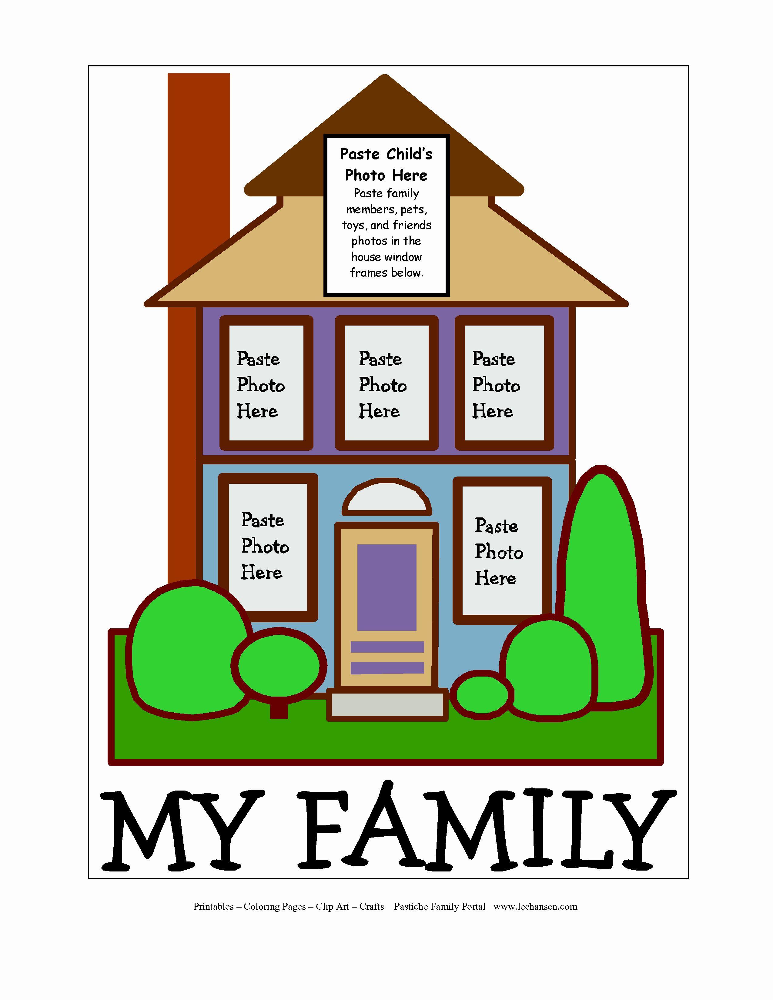 2550x3299 Preschool Family Theme Printables Elegant All About