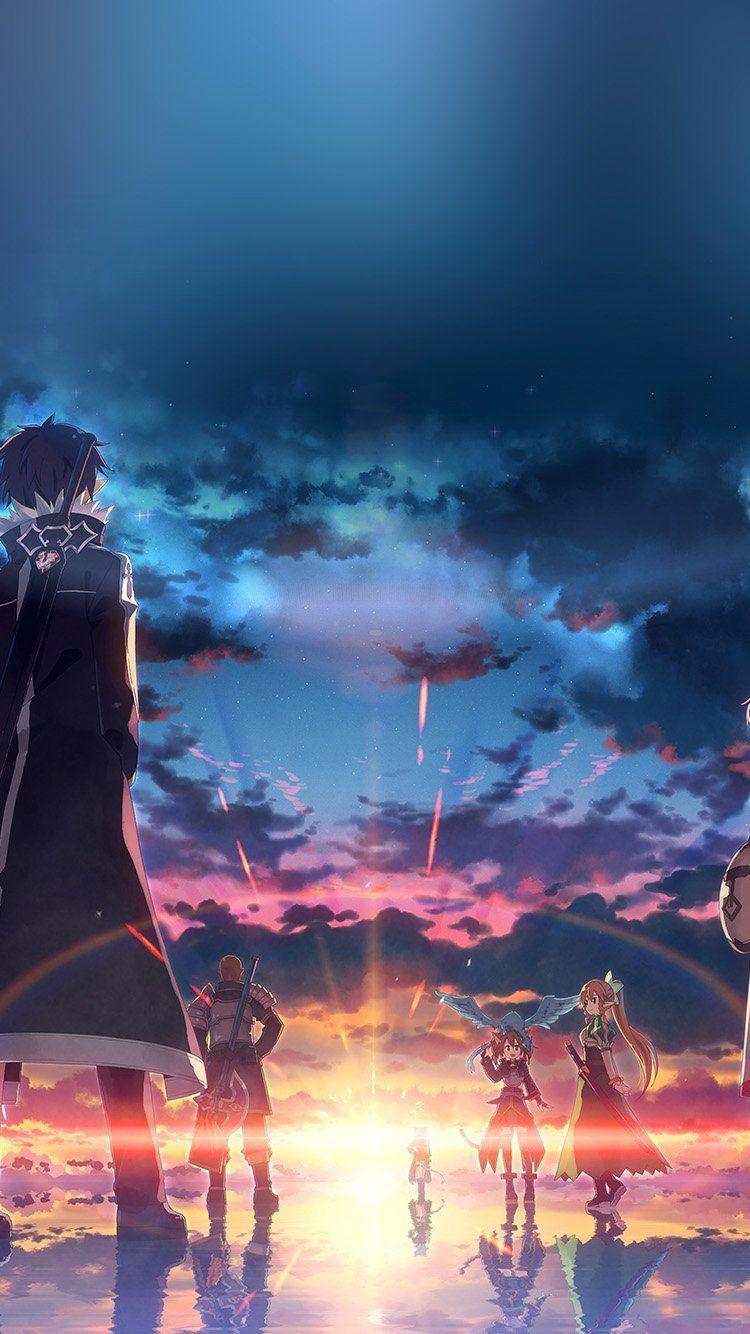 Sword Art Online Iphone Wallpapers Top Free Sword Art Online Iphone Backgrounds Wallpaperaccess