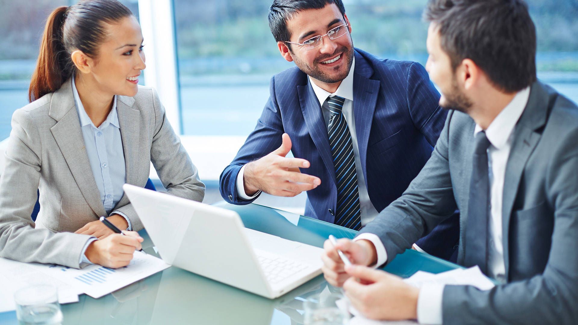 1920x1080 Professional Consultant Meeting