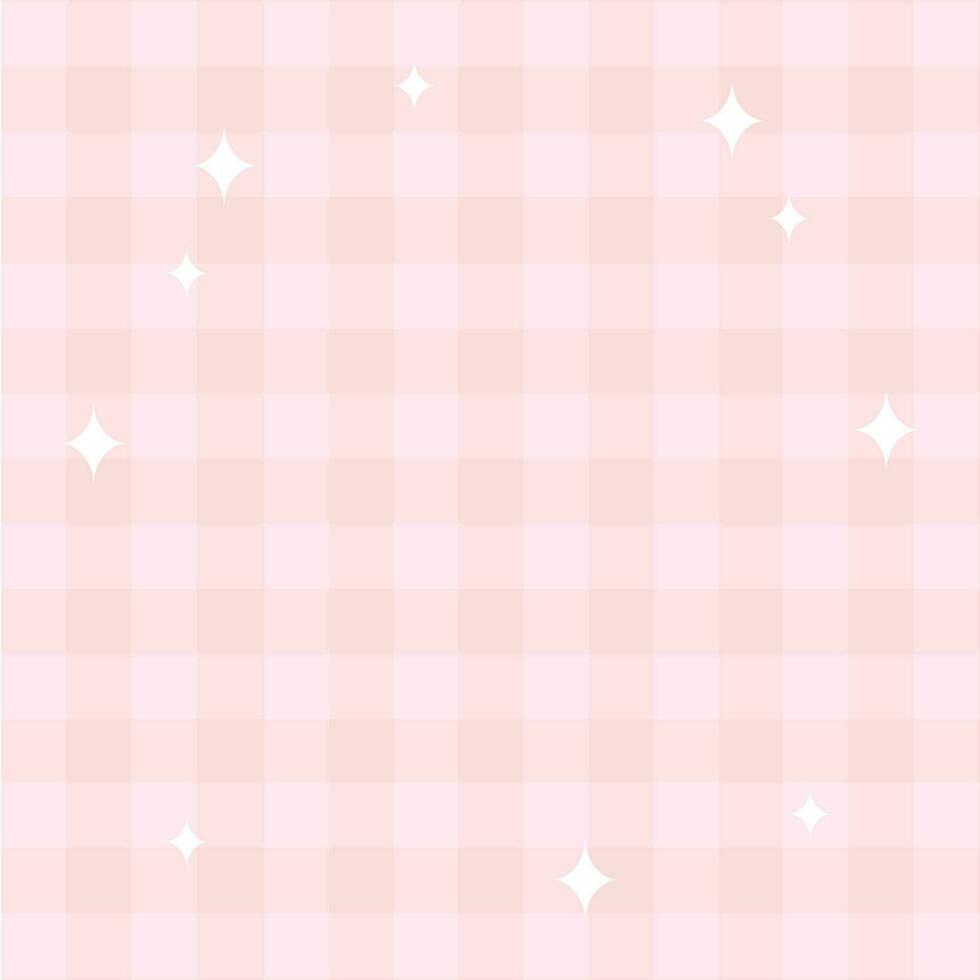 980x980 Vector cute pastel pink gingham