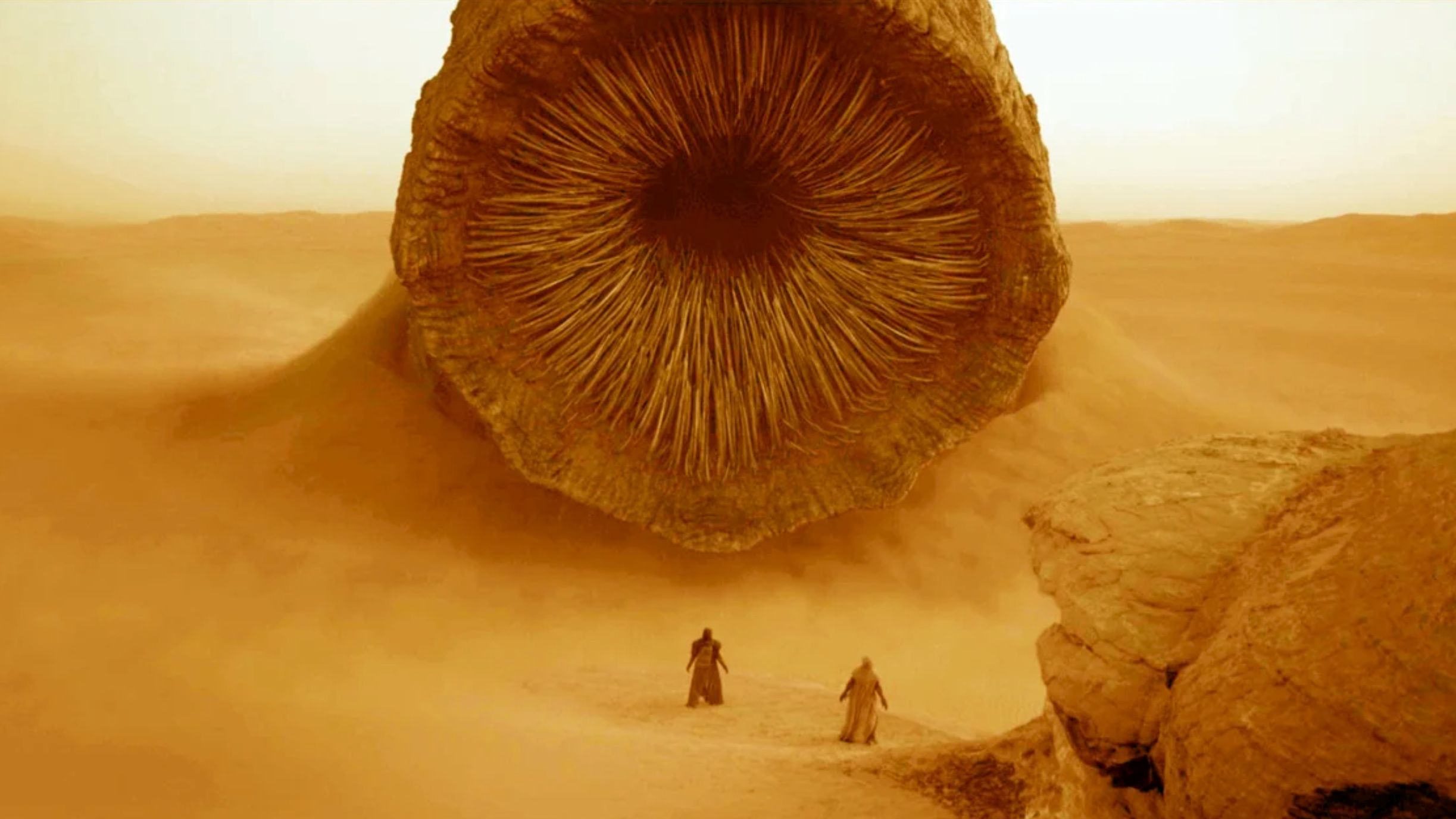 2446x1376 Dune Worm Wallpaper