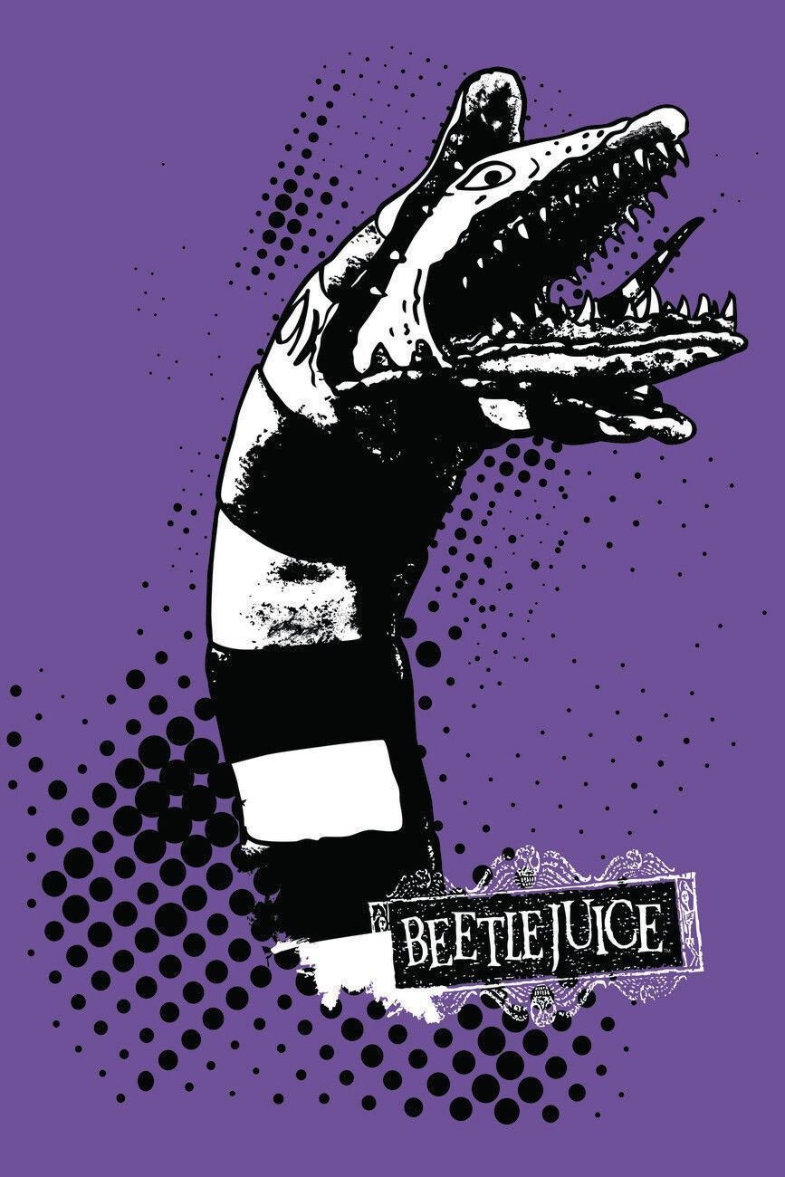 867x1300 Beetlejuice. Canvas Prints