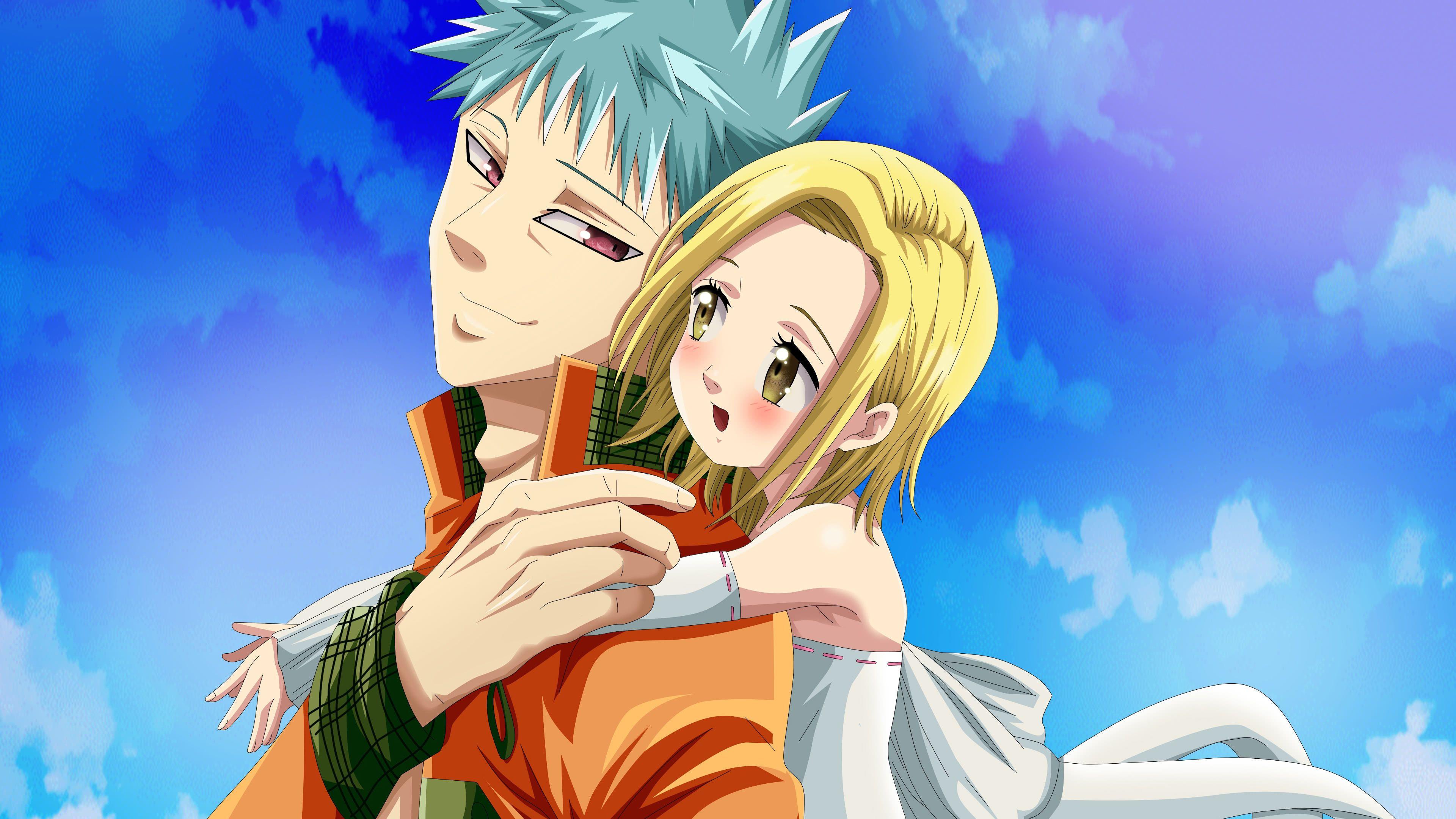 3840x2160 Nanatsu No Taizai Elaine And Ban UHD 4K Wallpaper