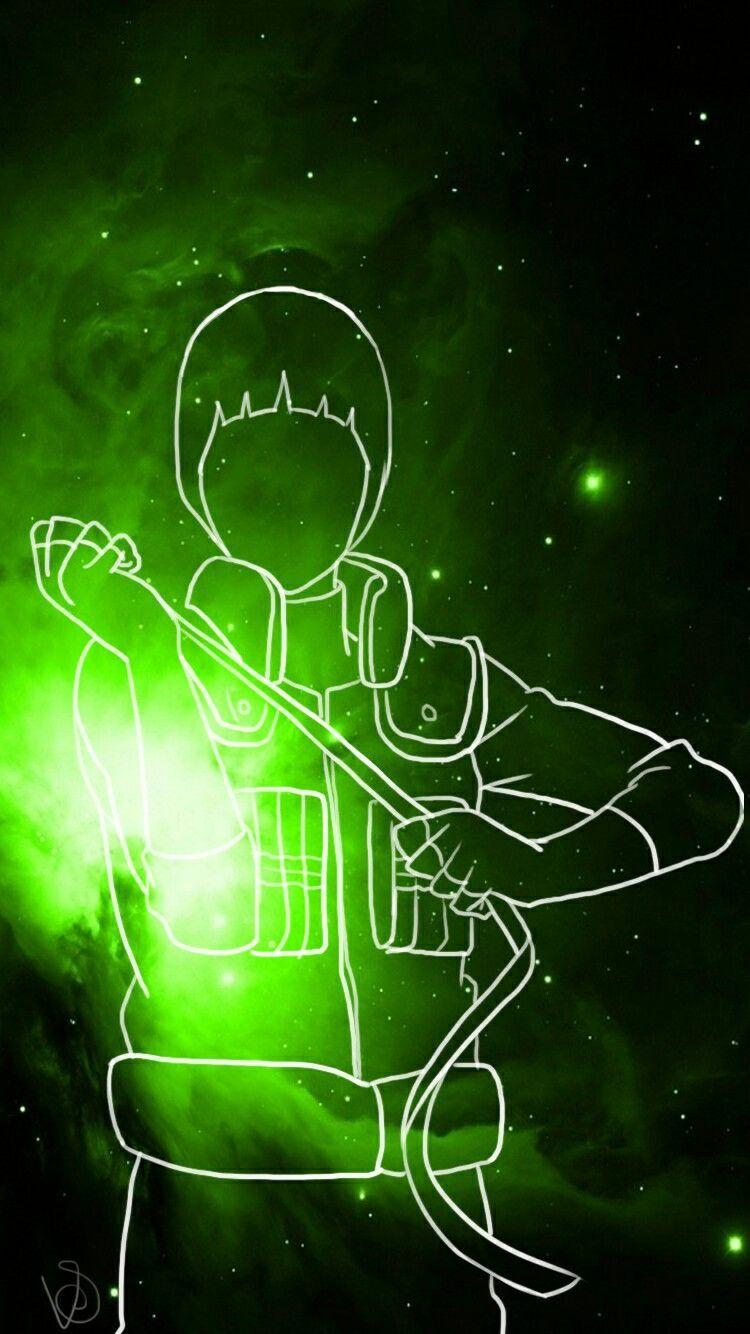 750x1334 Plano de fundo_ Lee. Naruto, Desenhos de anime e Naruto tumblr
