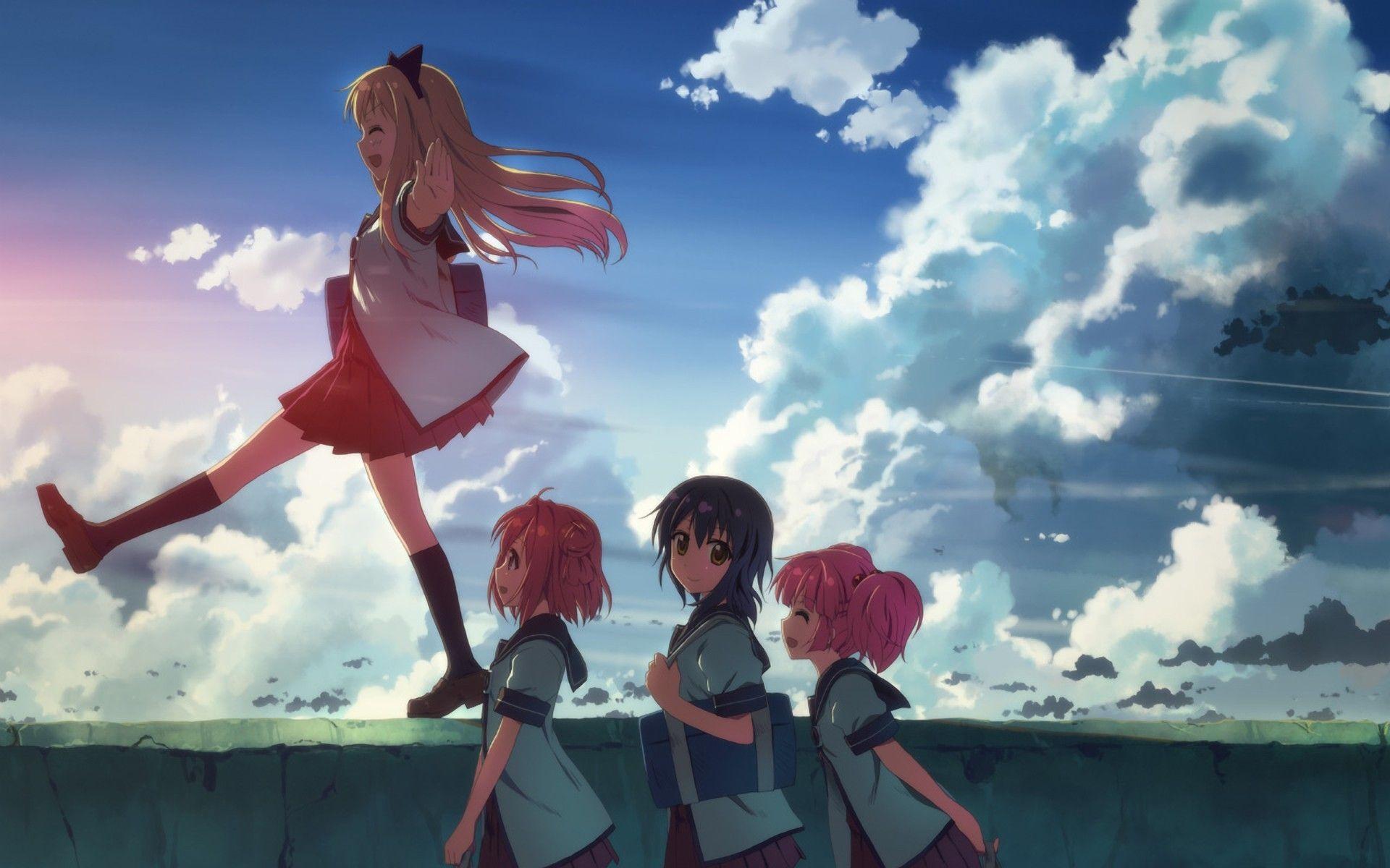 1920x1200 Yuru Yuri Wallpaper