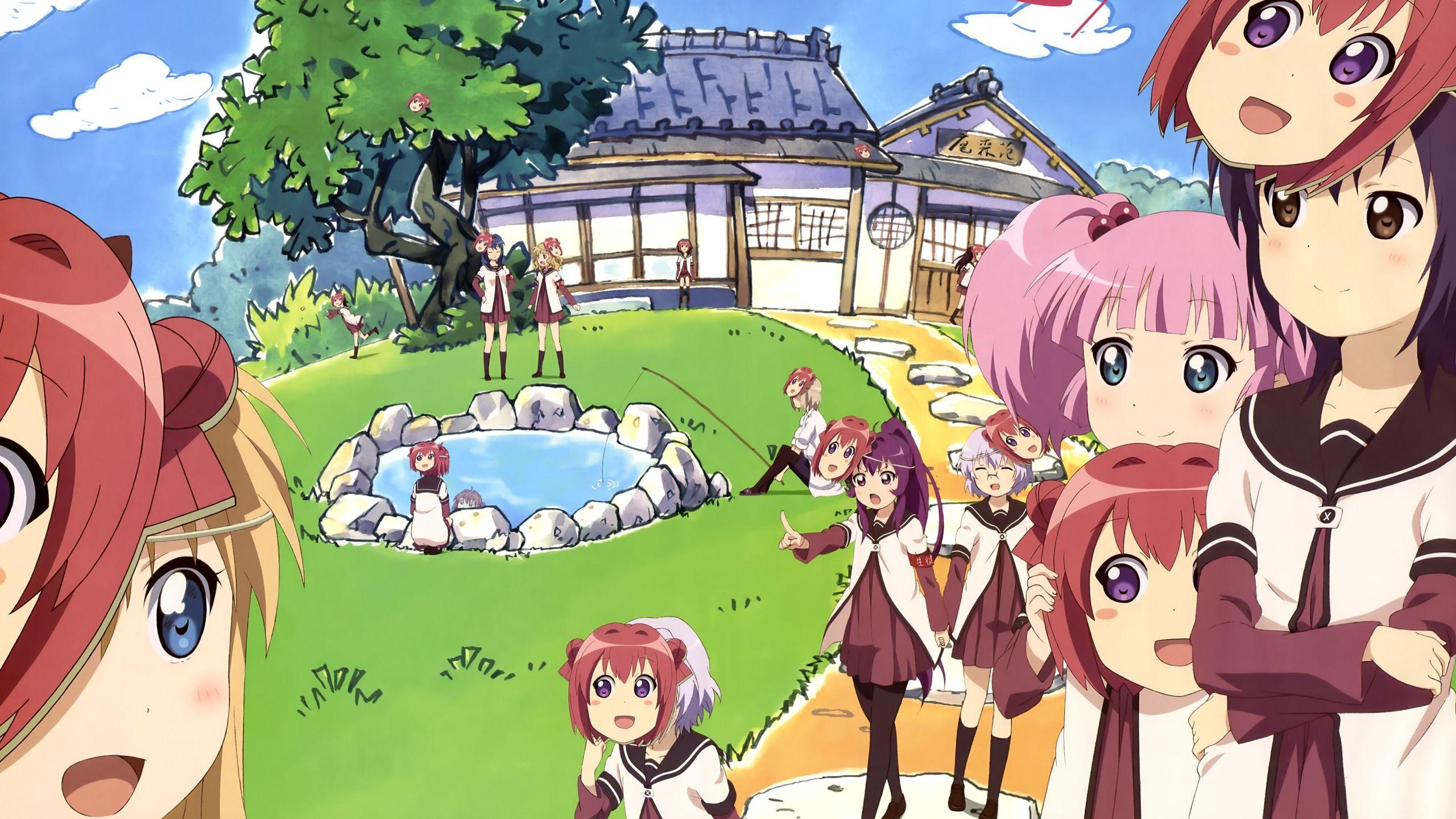 2560x1440 YuruYuri Wallpaperx1440